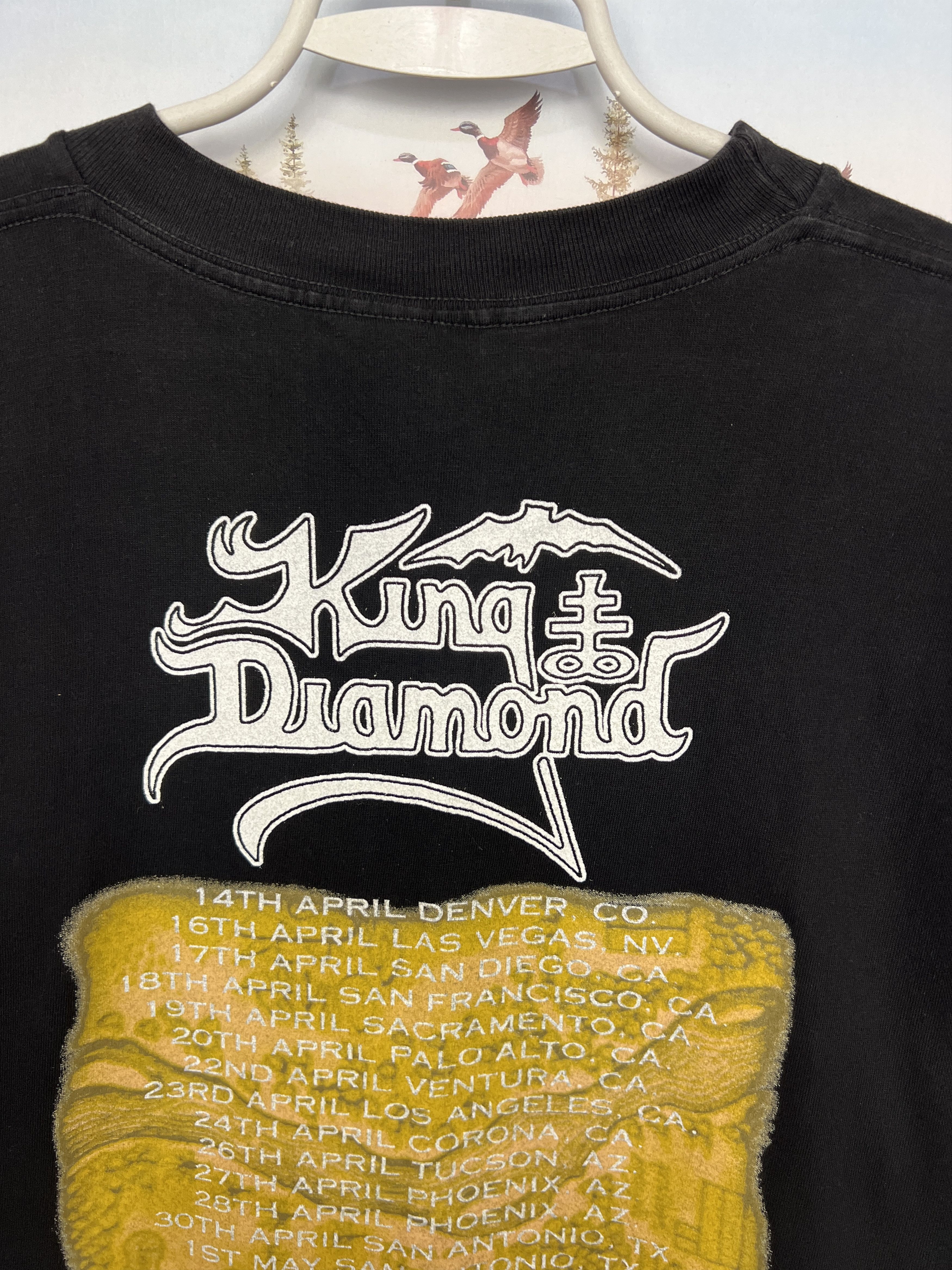 Vintage Vintage 1998 King Diamond Voodoo World Tour Tee Shirt Size US XL / EU 56 / 4 - 11 Thumbnail