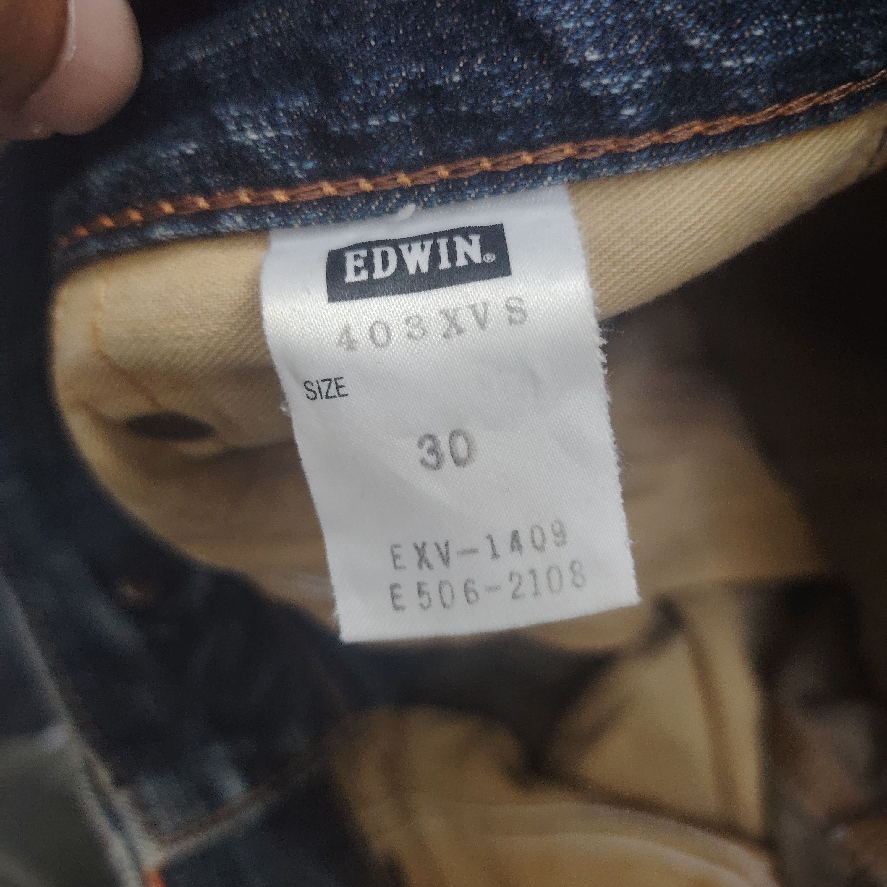 Edwin Vintage Edwin Exclusive Design Distressed Denim Size US 32 / EU 48 - 11 Thumbnail
