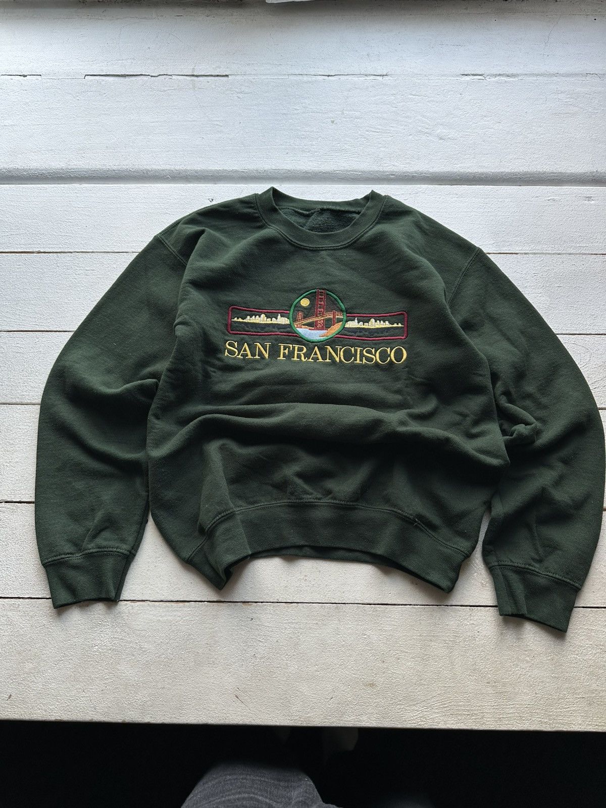 Other SAN FRANCISCO🚨 BIG LOGO USA BRIDGE SWEATSHIRT RARE Size US M / EU 48-50 / 2 - 1 Thumbnail