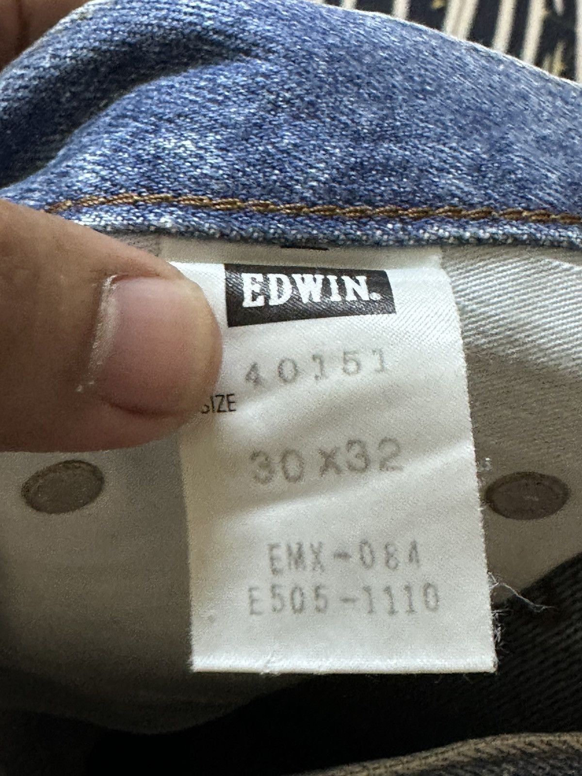 Edwin Vintage Edwin Miss X-Jeans 401 Flare Bootcut Denim Size US 28 / EU 44 - 8 Thumbnail