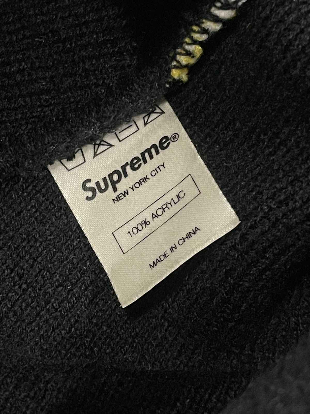 Supreme MINT: F/W 2009 Supreme Block Logo Beanie "Black" Size ONE SIZE - 5 Thumbnail