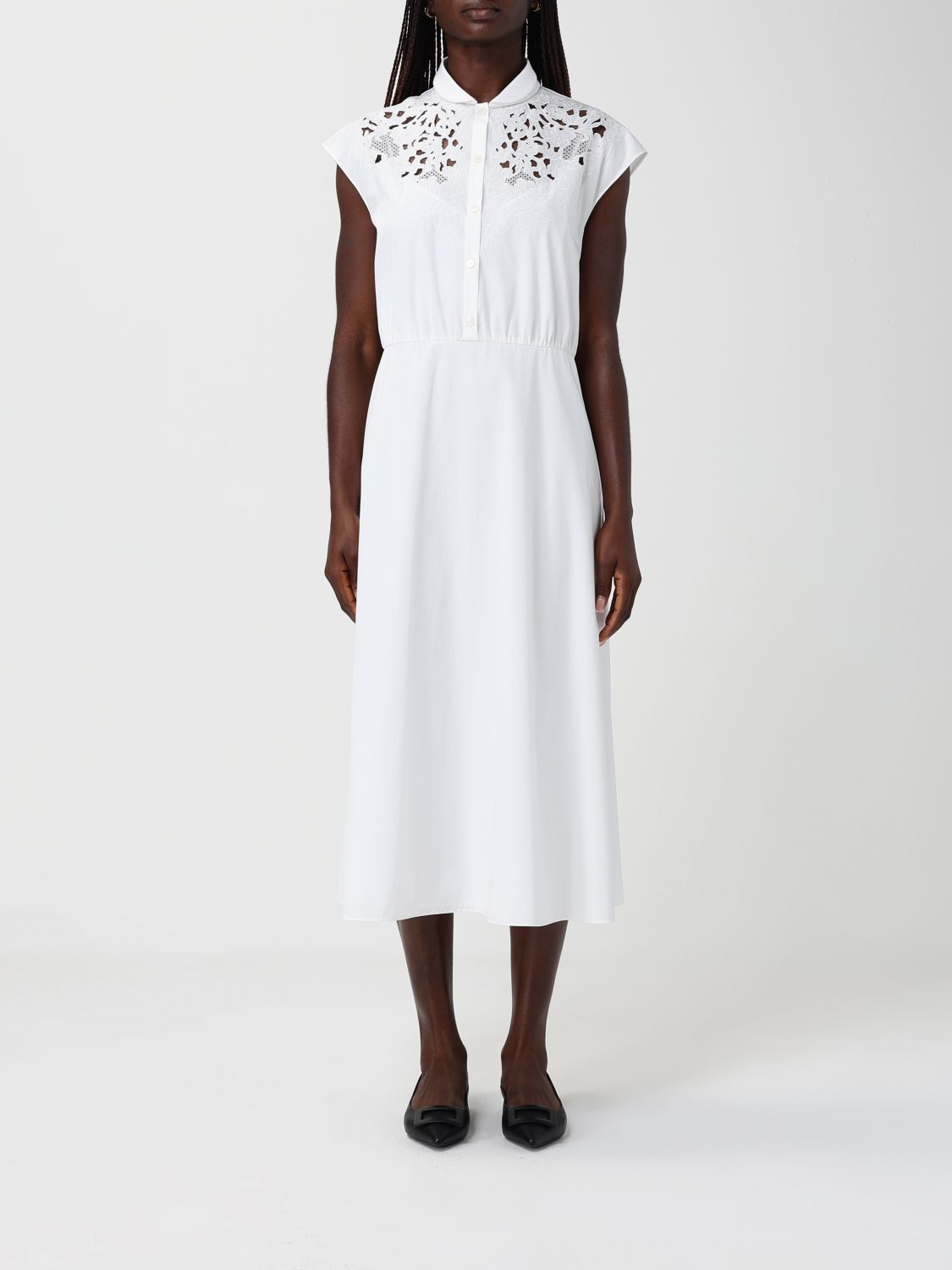 Valentino Valentino Dress Woman White Size M / US 6-8 / IT 42-44 - 1 Thumbnail