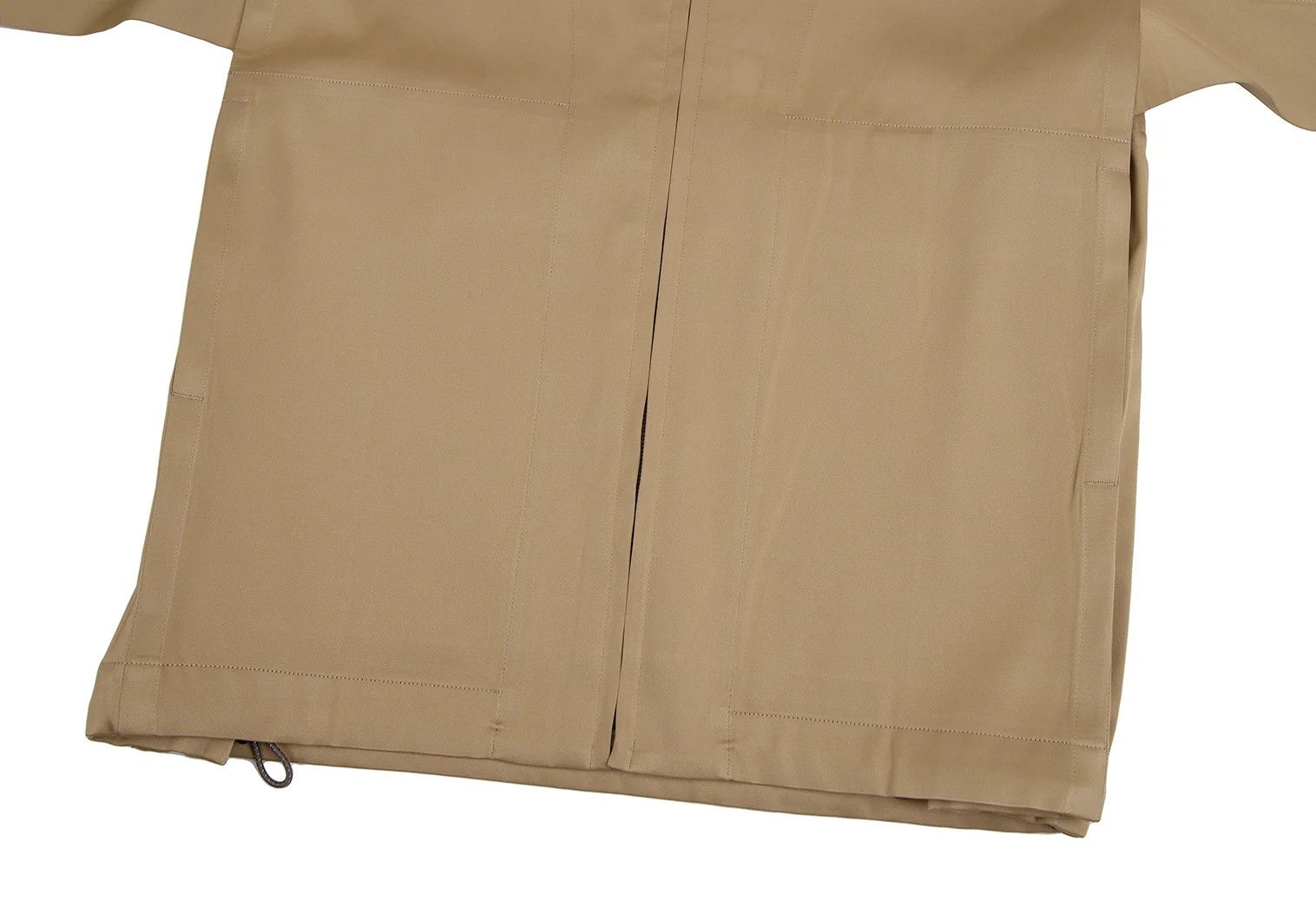 Issey Miyake Satin Zip-Up Packable Jacket in Beige Size US L / EU 52-54 / 3 - 8 Thumbnail