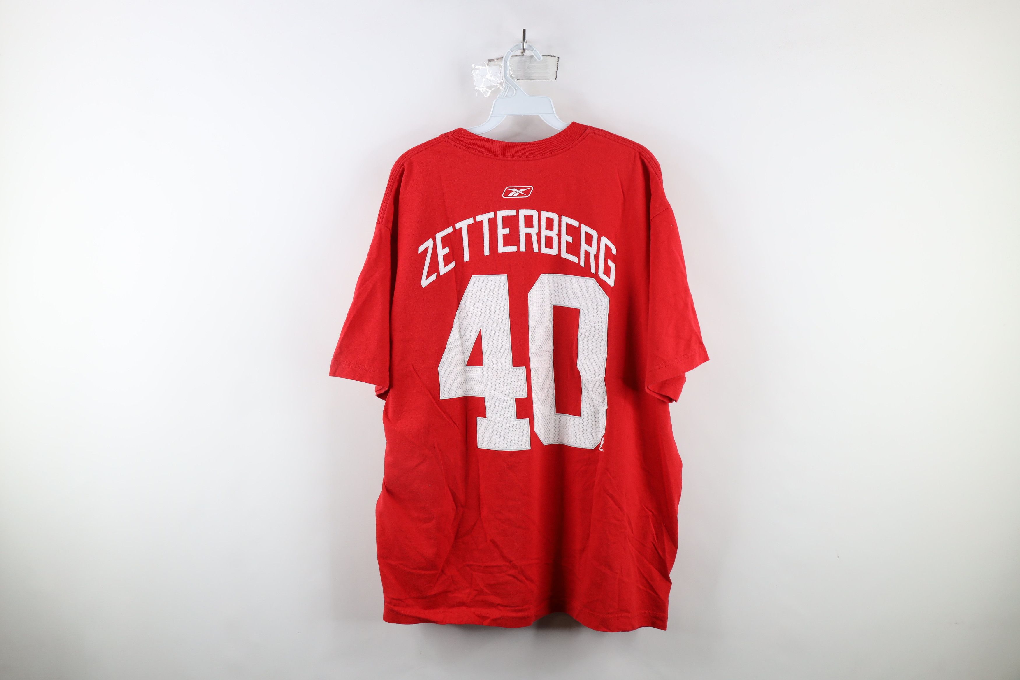 Reebok × Vintage Vintage Reebok Detroit Red Wings Hockey Jersey T-Shirt Size US XL / EU 56 / 4 - 12 Thumbnail