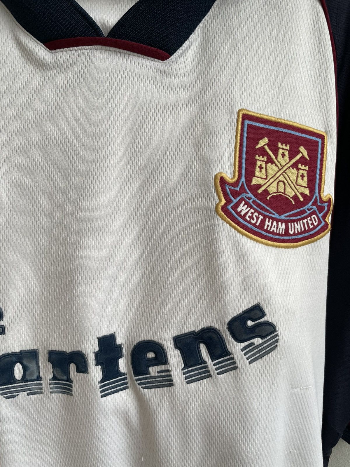 Fila West Ham United 1999 2000 2001 Di Canio #10 Shirt Jersey Size US XXL / EU 58 / 5 - 17 Thumbnail