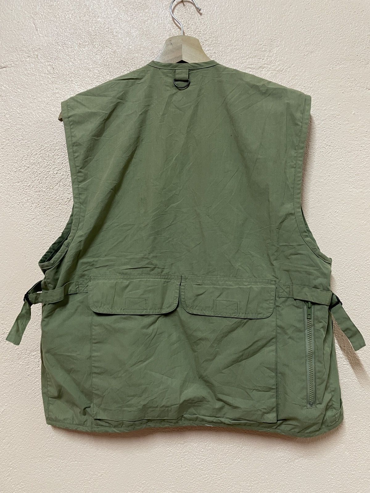COLIMBO × Vintage Hunting Vest Tactical Pocket Outdoor Wildlife Olive Green L Size US L / EU 52-54 / 3 - 8 Thumbnail
