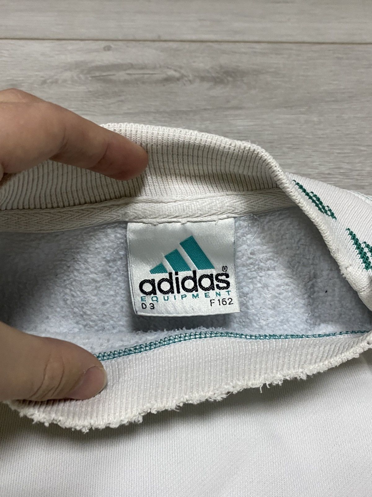 Adidas Adidas Equipment 90s monogram vintage sweatshirt big logo Size US M / EU 48-50 / 2 - 8 Thumbnail