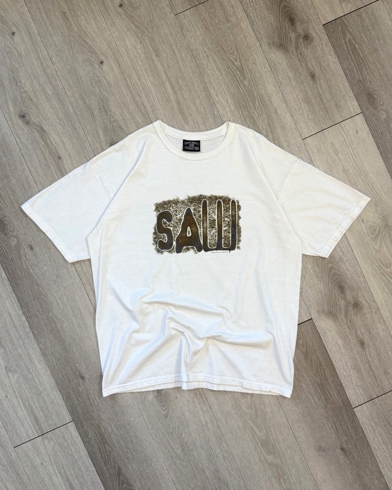 Rare Vintage 2004 Saw Movie Promo T-Shirt - Size XL