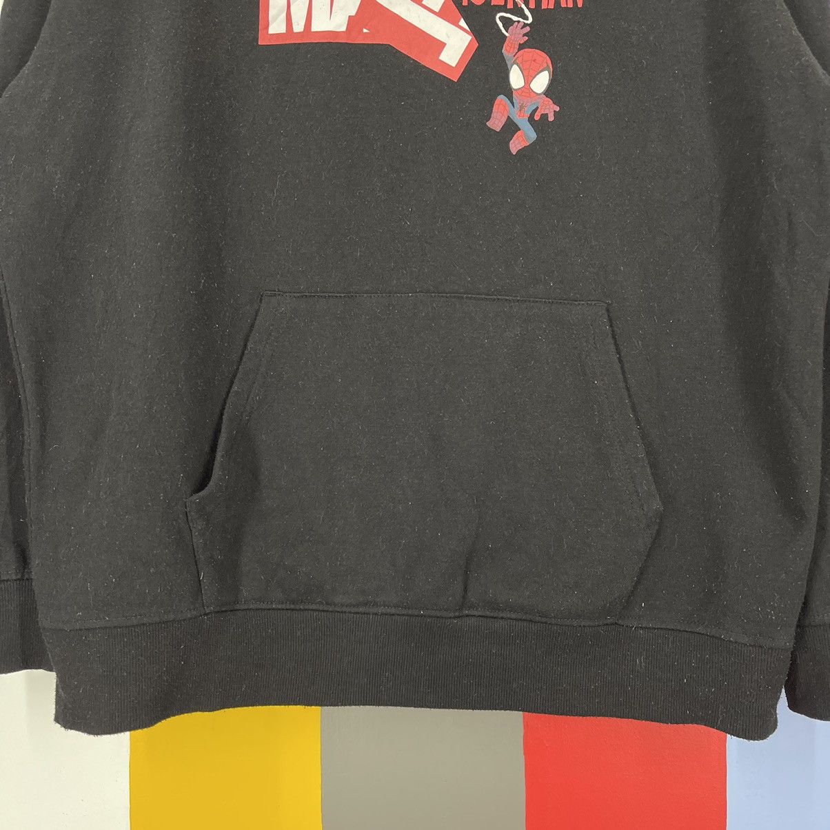 Marvel Comics SPIDERMAN by MARVEL Hoodie Pullover #1296/AS Size US L / EU 52-54 / 3 - 3 Thumbnail