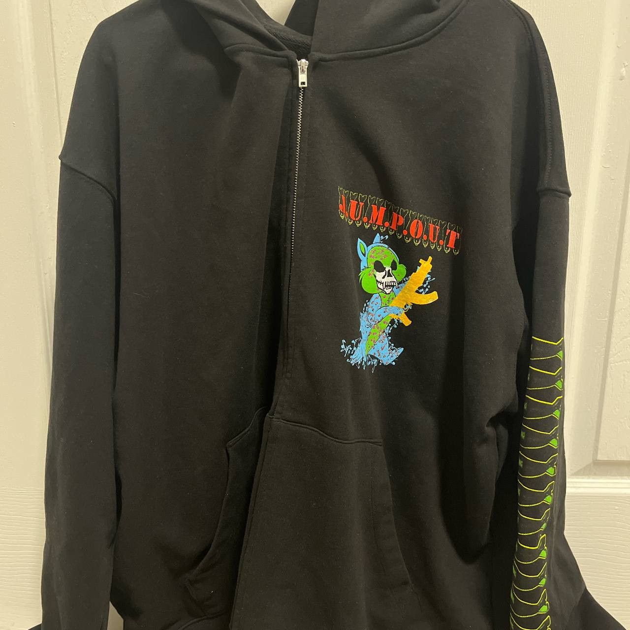Osamason Osamason Jumpout Black Hoodie 2XL Size US XXL / EU 58 / 5 - 1 Thumbnail