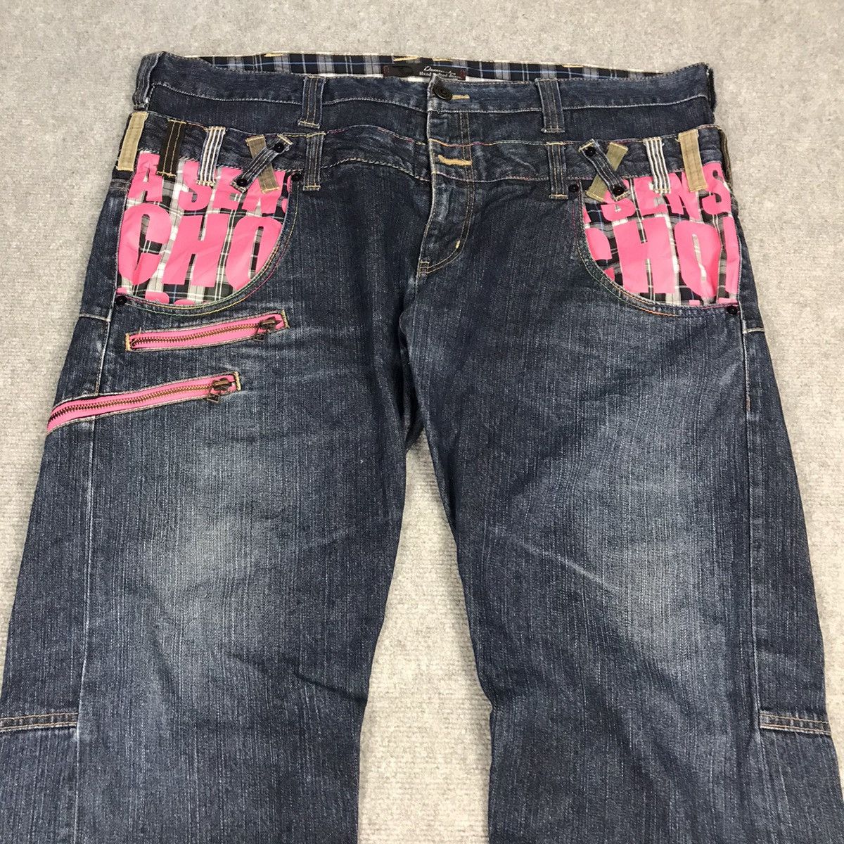 Japanese Brand DENIM DOUBLE WASH HANDCRAFTED JAPAN STYLE SIZE 40 PANTS Size US 40 / EU 56 - 3 Thumbnail