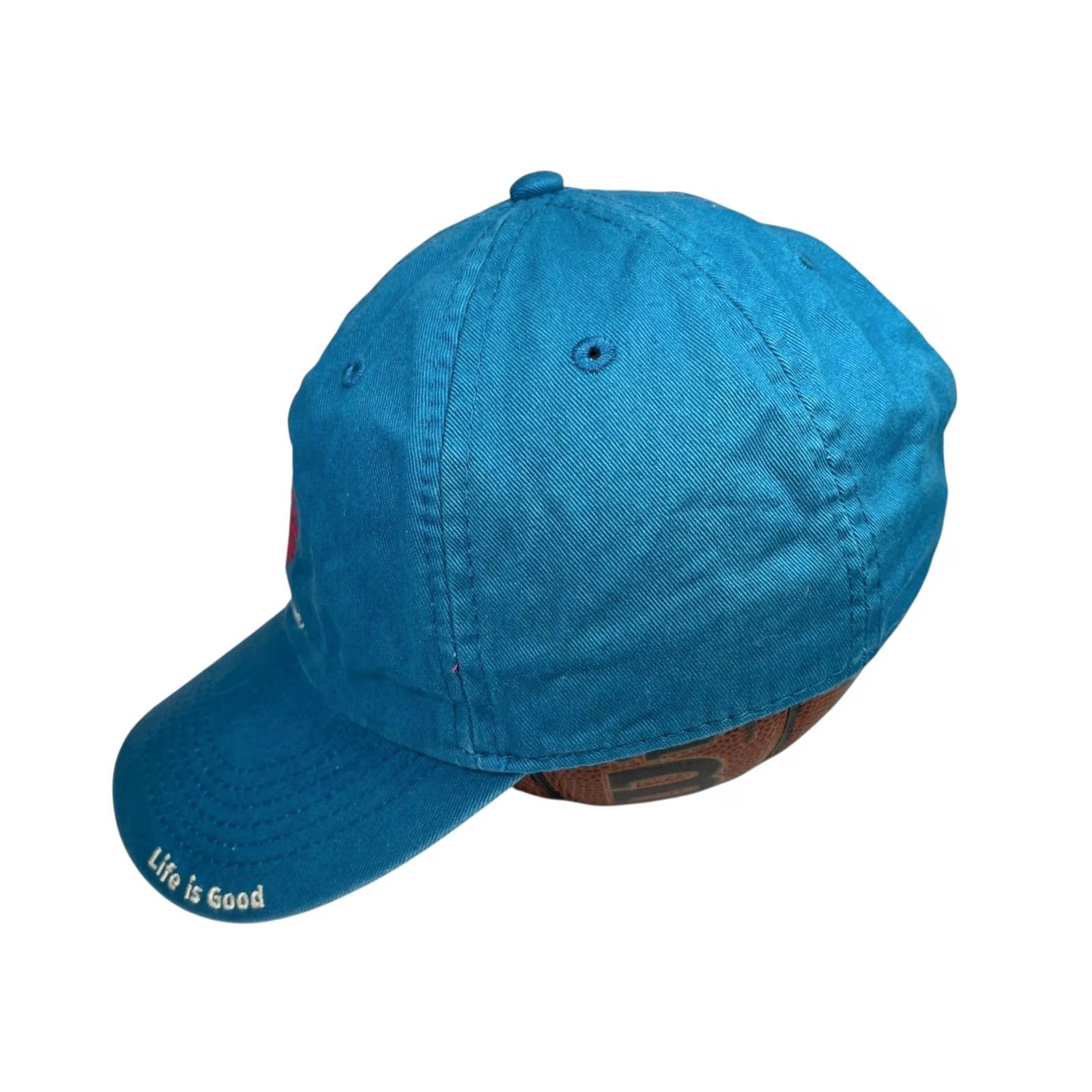 LIFE IS GOOD Hello Sunshine Baseball Hat Blue BaseBall Cap Unisex Adults One Size main image 4