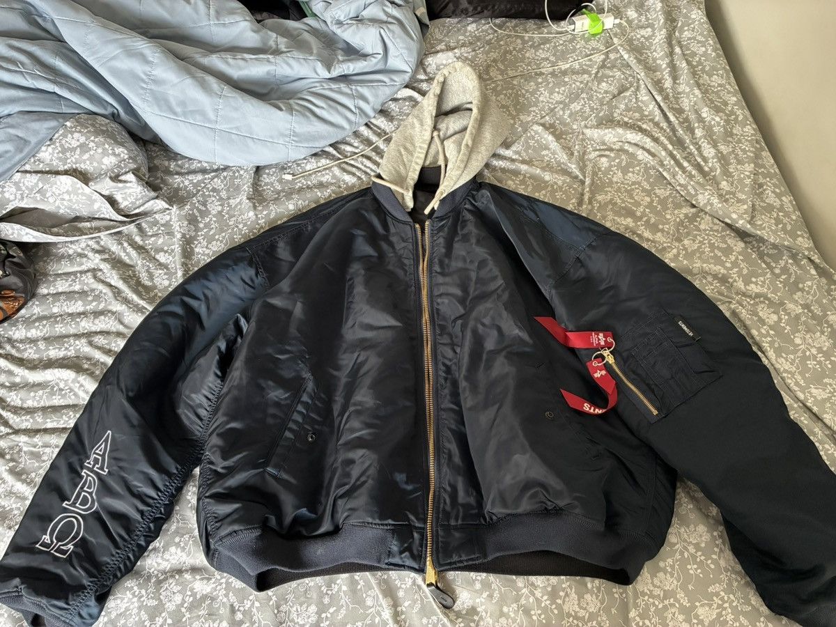 Vetements Vetements university bomber jacket Size US S / EU 44-46 / 1 - 1 Thumbnail