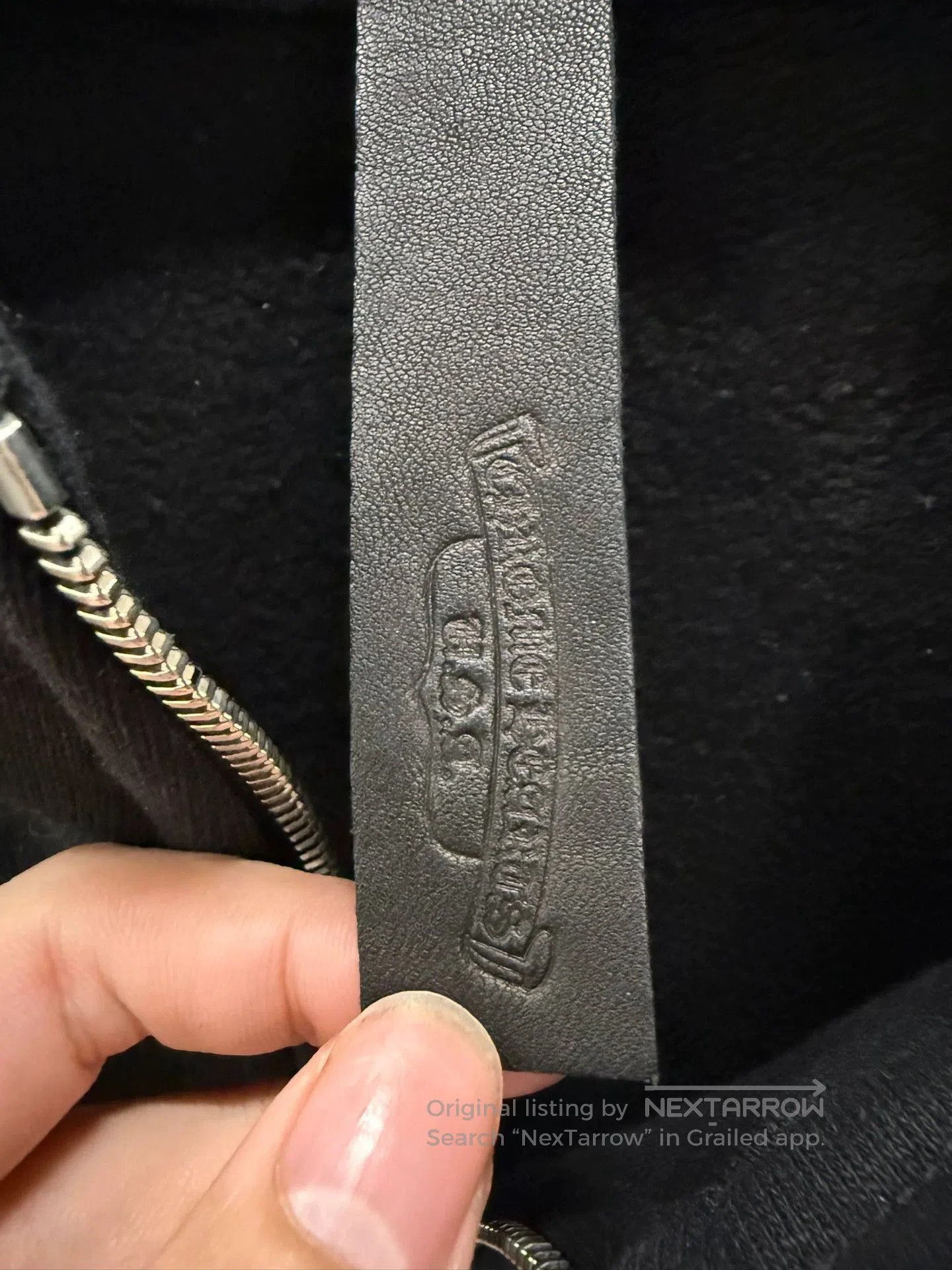 Chrome Hearts chrome hearts black half-zip sweatshirt medium. Size US M / EU 48-50 / 2 - 4 Thumbnail