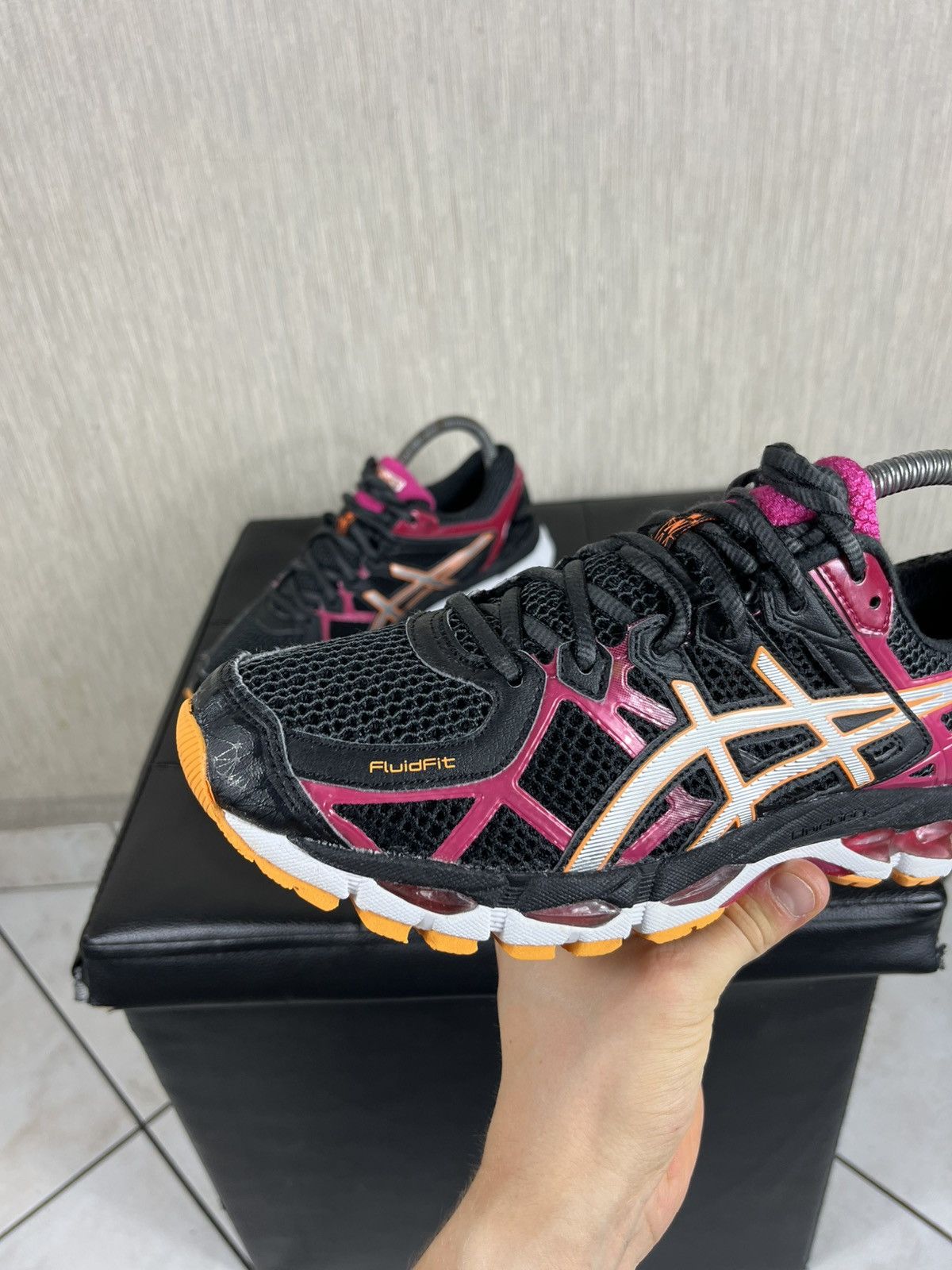 Asics Vintage Asics Gel-Kayano 21 mesh y2k sport sneakers shoes Size US 7 / EU 40 - 18 Thumbnail