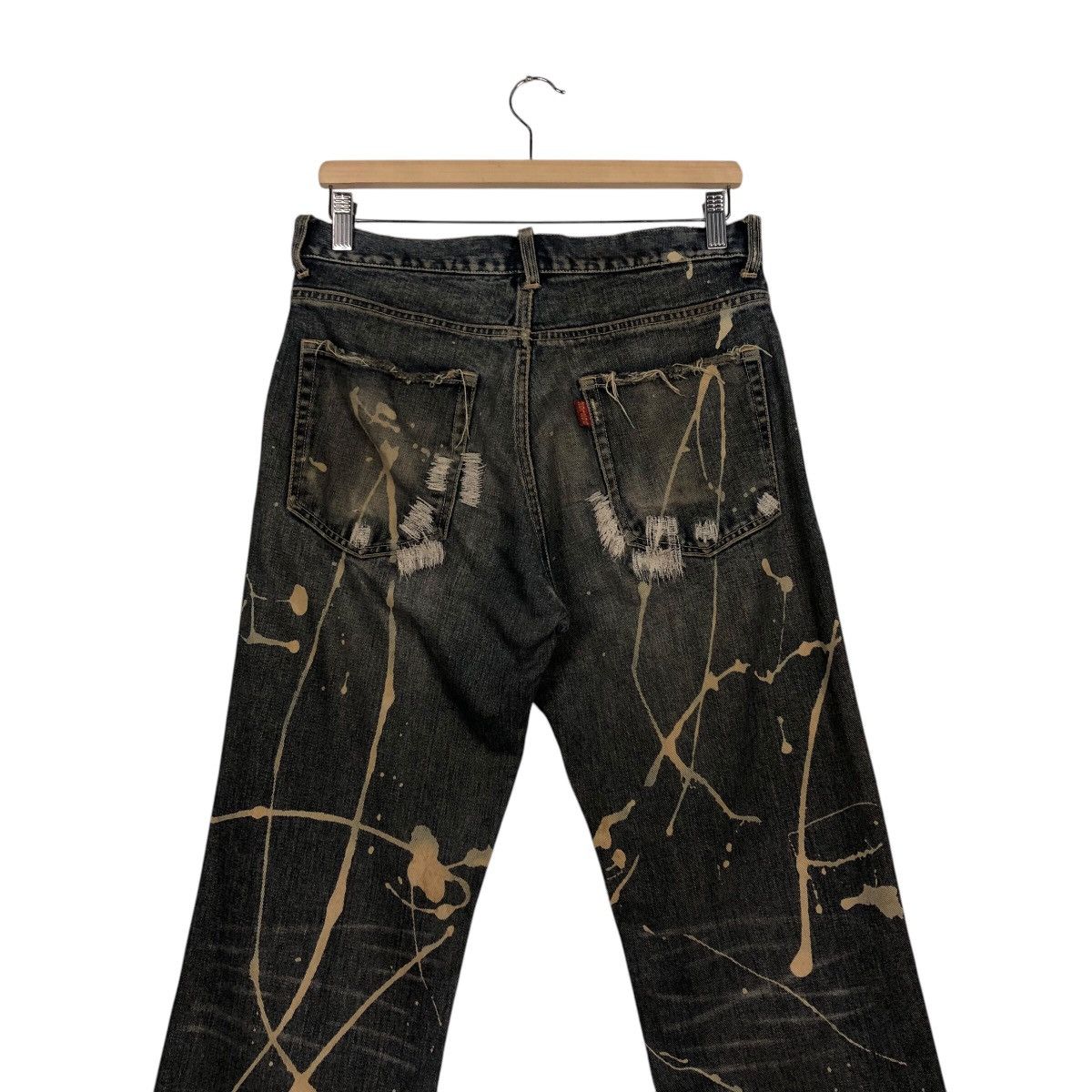 Hysteric Glamour 📌Vintage Denim Jeans Punk Design 291295=Homme Size US 32 / EU 48 - 12 Thumbnail