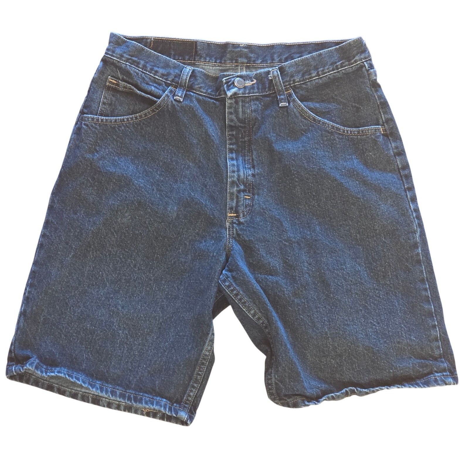Wrangler Wrangler Men's Relaxed Fit Navy Blue Denim Jeans - Size 32 Size US 32 / EU 48 - 1 Thumbnail