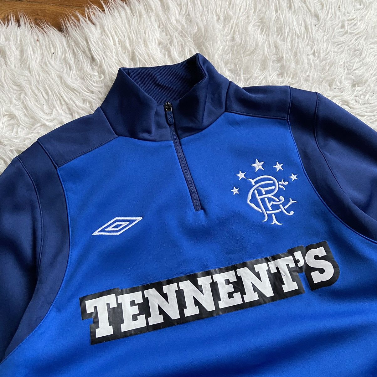 Umbro × Vintage 📌 Vintage Umbro Glasgow Rangers 2011/12 Jersey Longsleeve Size US M / EU 48-50 / 2 - 2 Thumbnail