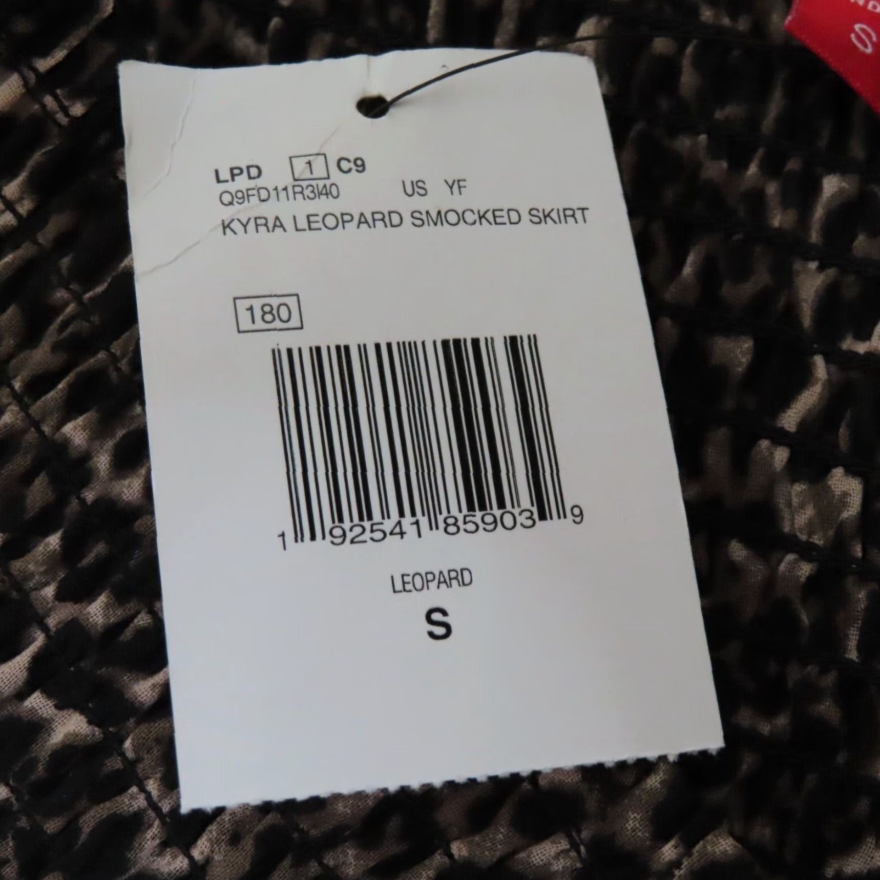 Guess **GUESS Women's Small Brown Leopard Sketched Smocked Skirt NEW** User: **GUESS Women's Small Brown Leopard Smocked Skirt NEW** Size 28" / US 6 / IT 42 - 6 Thumbnail
