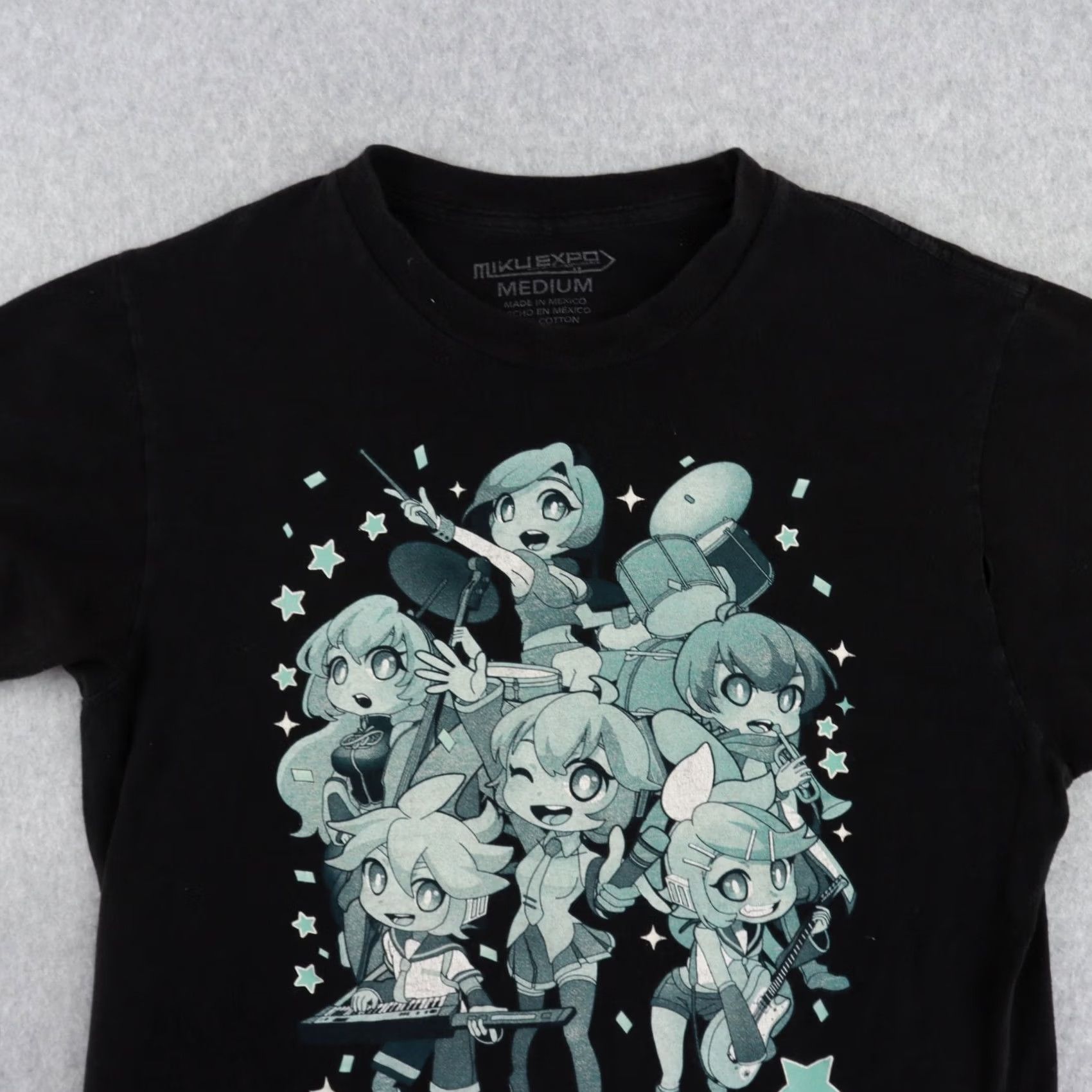 Vintage Hatsune Miku Expo Shirt Size Medium 2016 Unisex Black Concert Anime Graphic Size US M / EU 48-50 / 2 - 3 Thumbnail