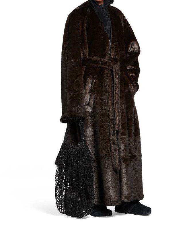 Balenciaga oc11z0625 Lining Coat in Brown Size XS / US 0-2 / IT 36-38 - 2 Thumbnail