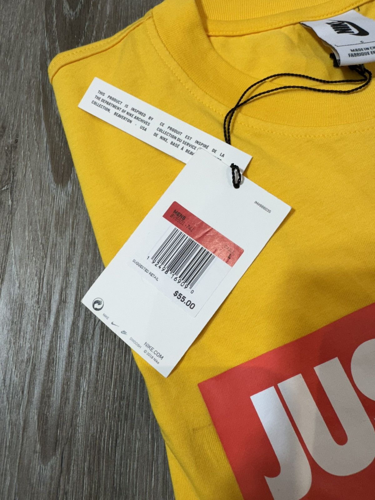 Dover Street Market × Nike DOVER STREET MARKET X NIKE RARE “JUST DO IT” 30 yr anniv Size US L / EU 52-54 / 3 - 3 Thumbnail