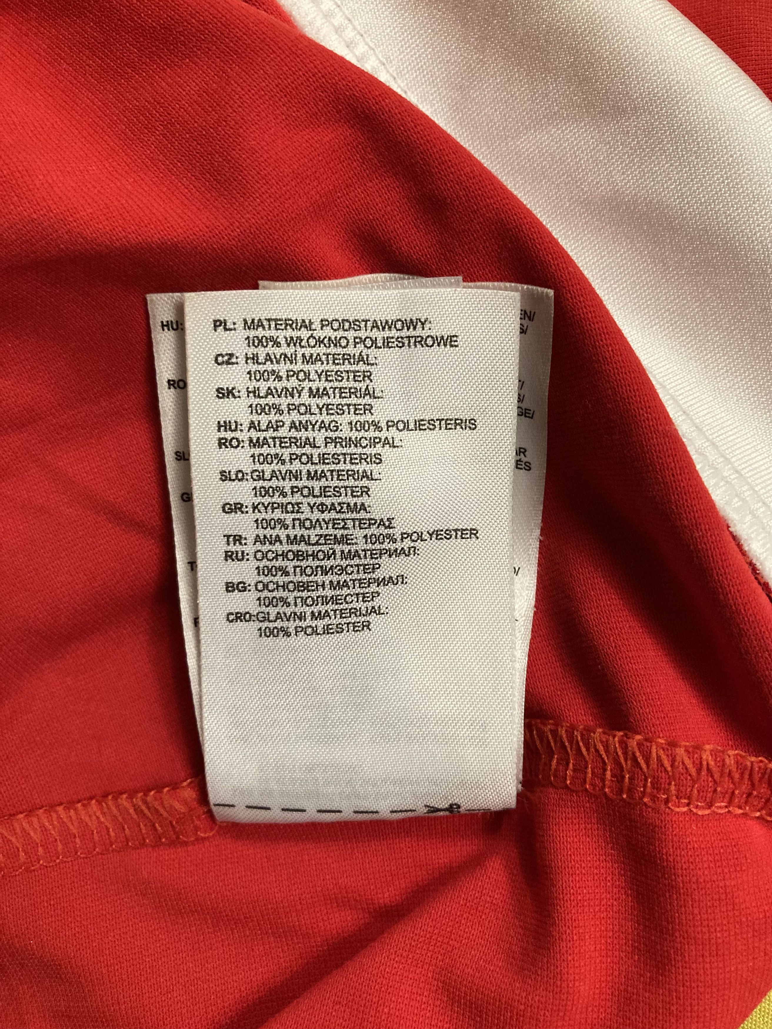 Adidas Adidas Benfica 15/16 Home Jersey - White/Red Size US S / EU 44-46 / 1 - 9 Thumbnail