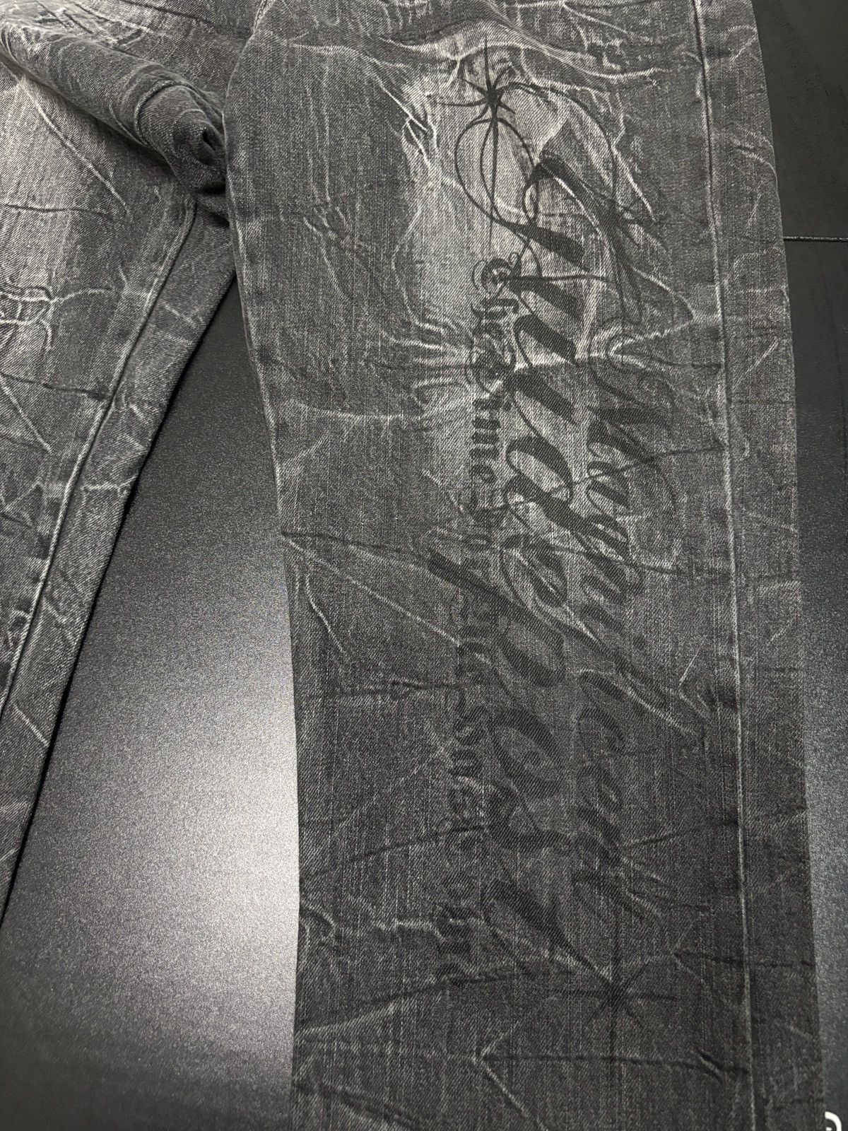 Japanese Brand Y2K Wild Life Tribal Flare Denim Size US 32 / EU 48 - 4 Thumbnail