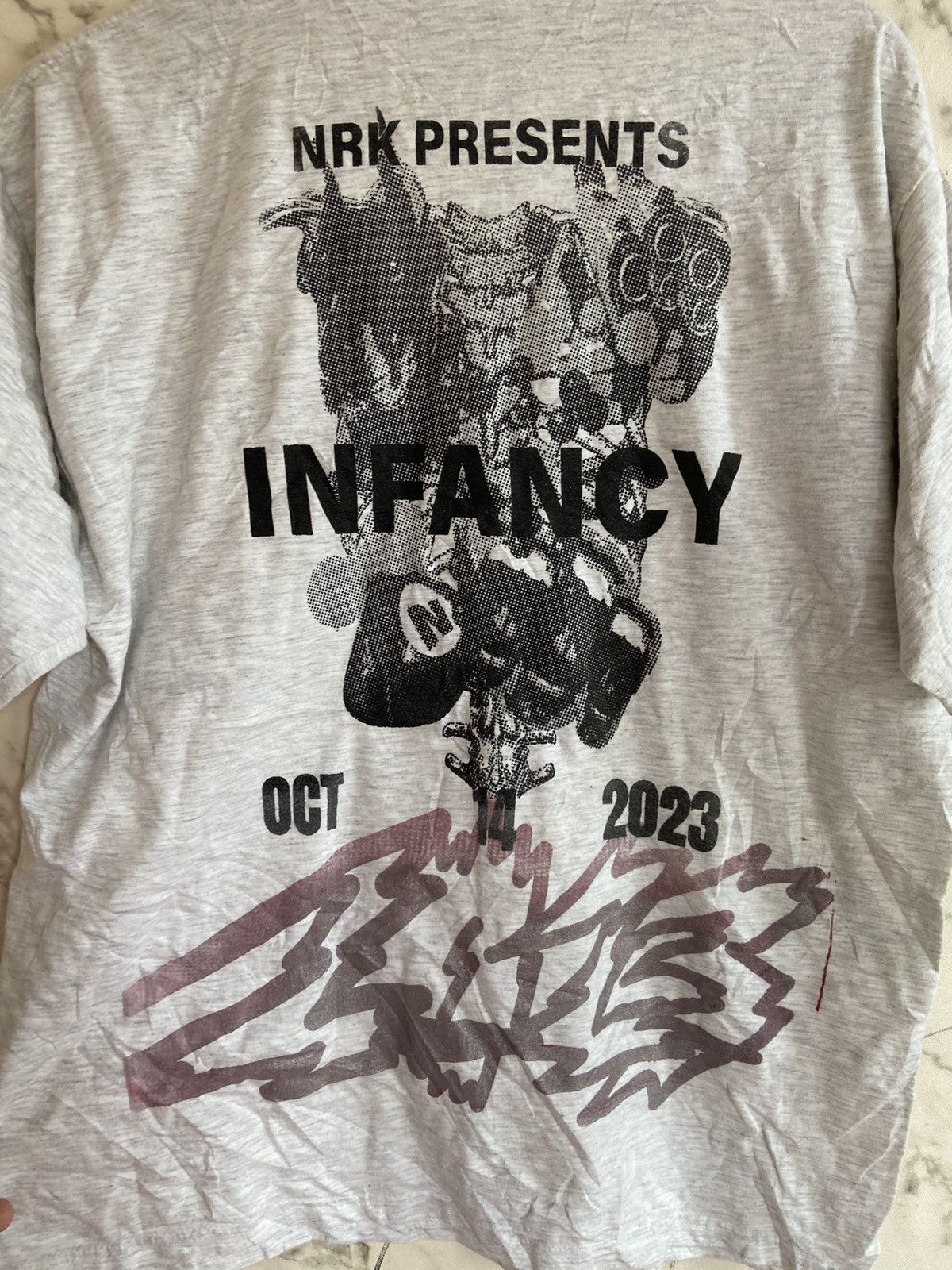 Japanese Brand × Rap Tees RARE VINTAGE CHASE NRK COOL INFANCY 2023 T-SHIRT Size US L / EU 52-54 / 3 - 8 Thumbnail