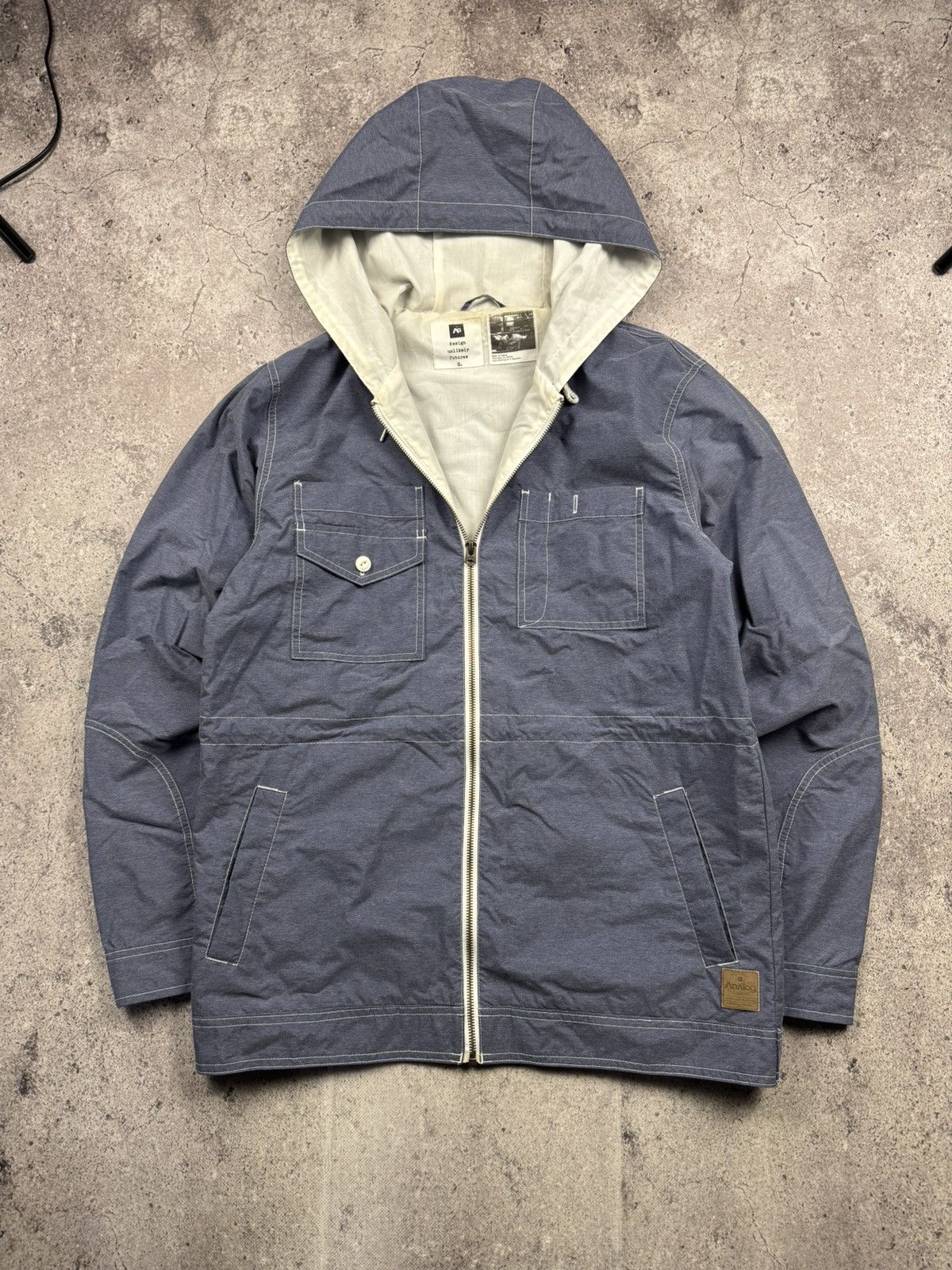 Japanese Brand Crazy Multi Pocket Analog Jacket Japanese Acronym Style Size US S / EU 44-46 / 1 - 1 Thumbnail