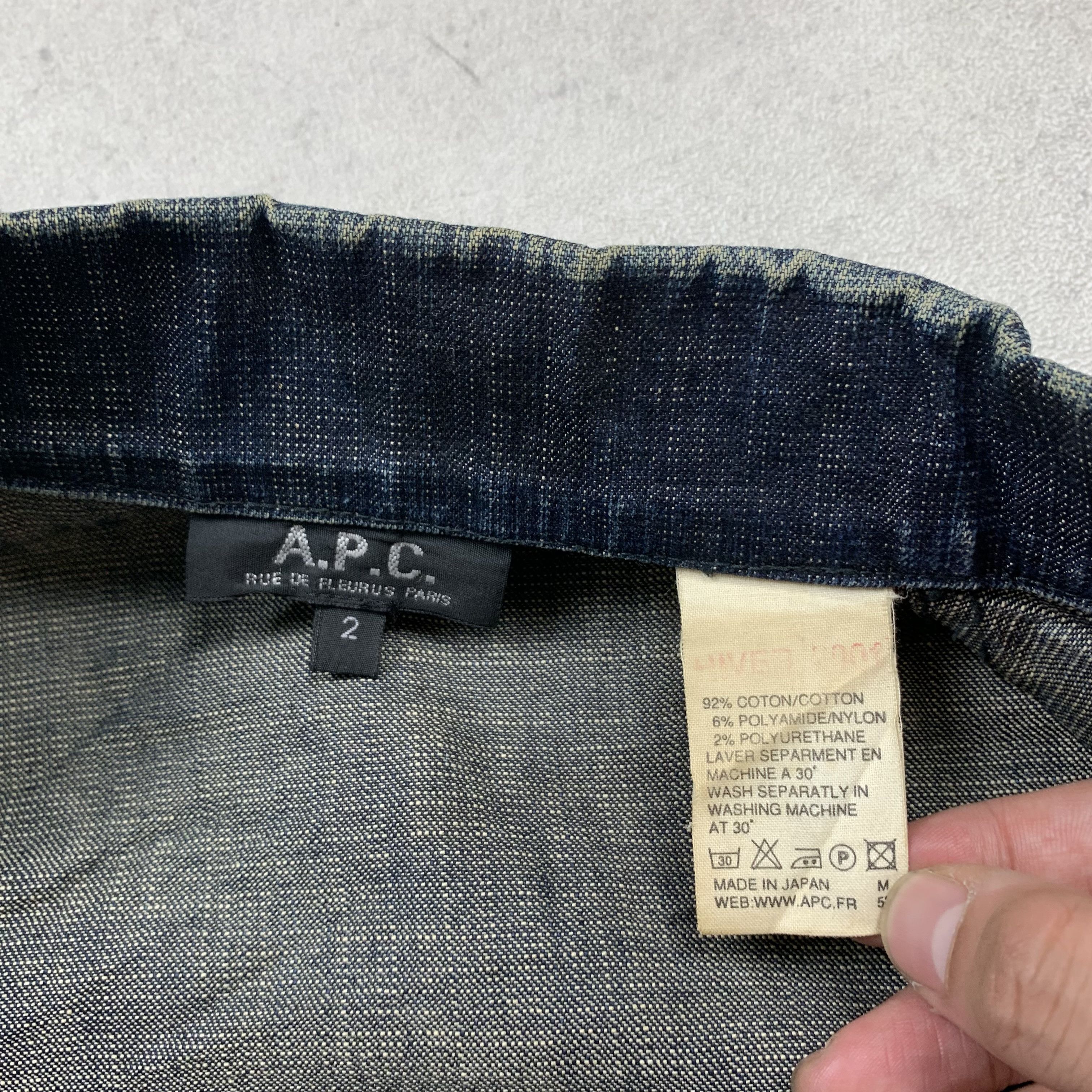 A.P.C. APC Denim Outer Shirt Jacket Size US M / EU 48-50 / 2 - 8 Thumbnail