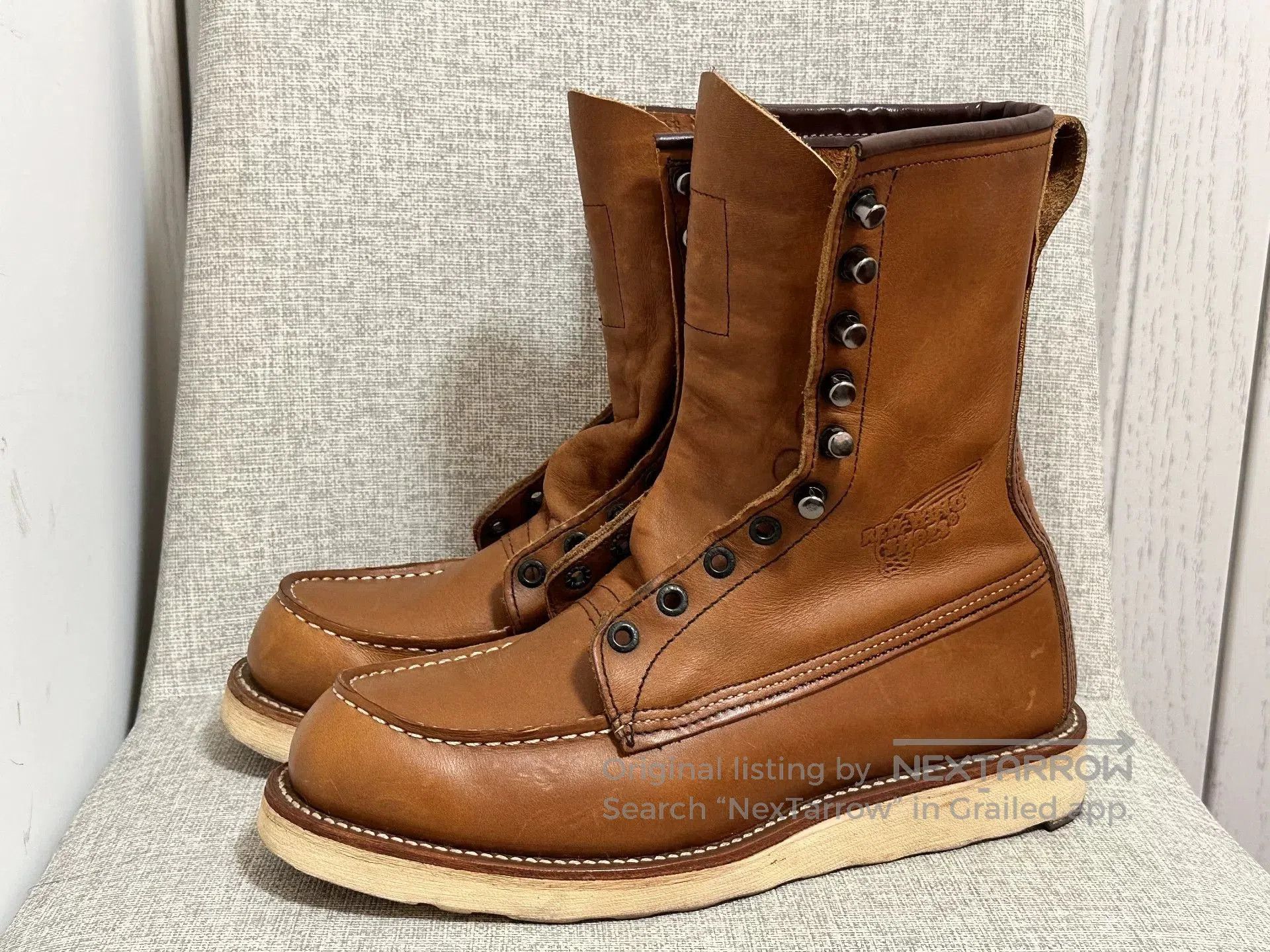 Red Wing Redwing 877 Sunset Yellow. Size US 7 / EU 40 - 1 Thumbnail