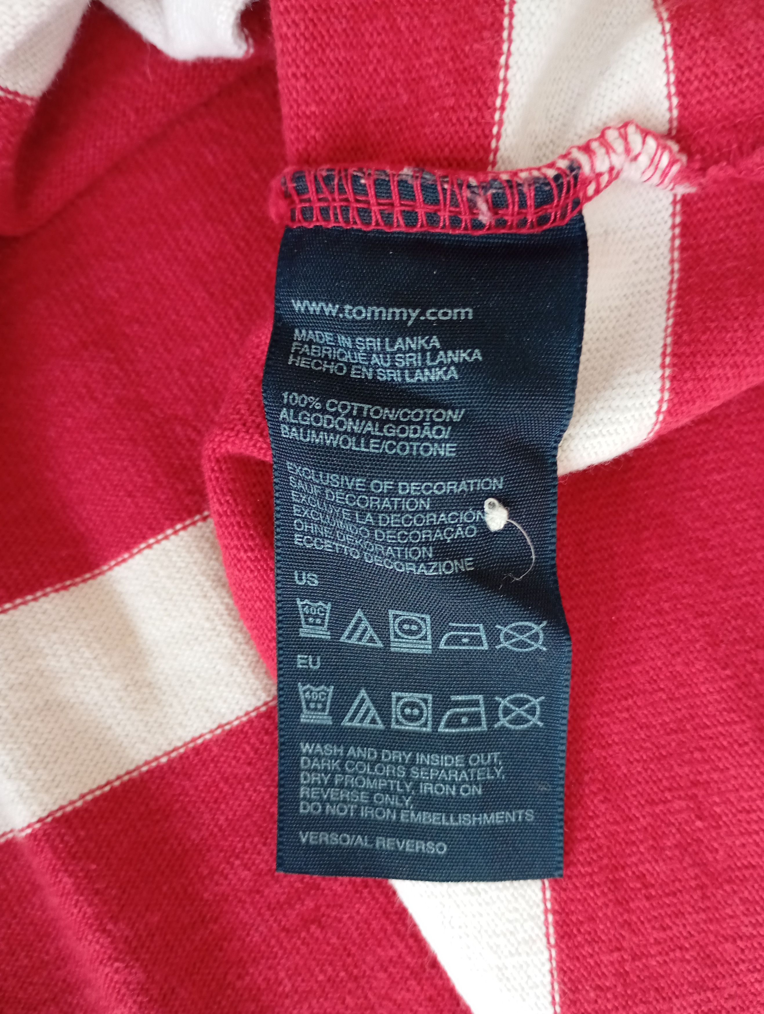 Tommy Hilfiger × Vintage Vintage Tommy Hilfiger New York College Rugby Polo Tshirt L Size US L / EU 52-54 / 3 - 8 Thumbnail