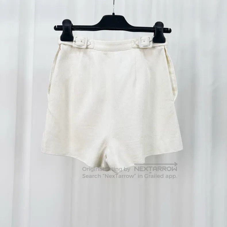 Hermes Hermes White Pocket Shorts Size 42" / US 20 - 2 Thumbnail