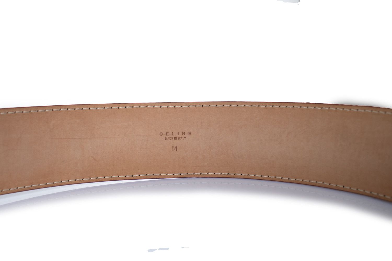 Celine Celine, red leather waist belt Size ONE SIZE - 6 Thumbnail
