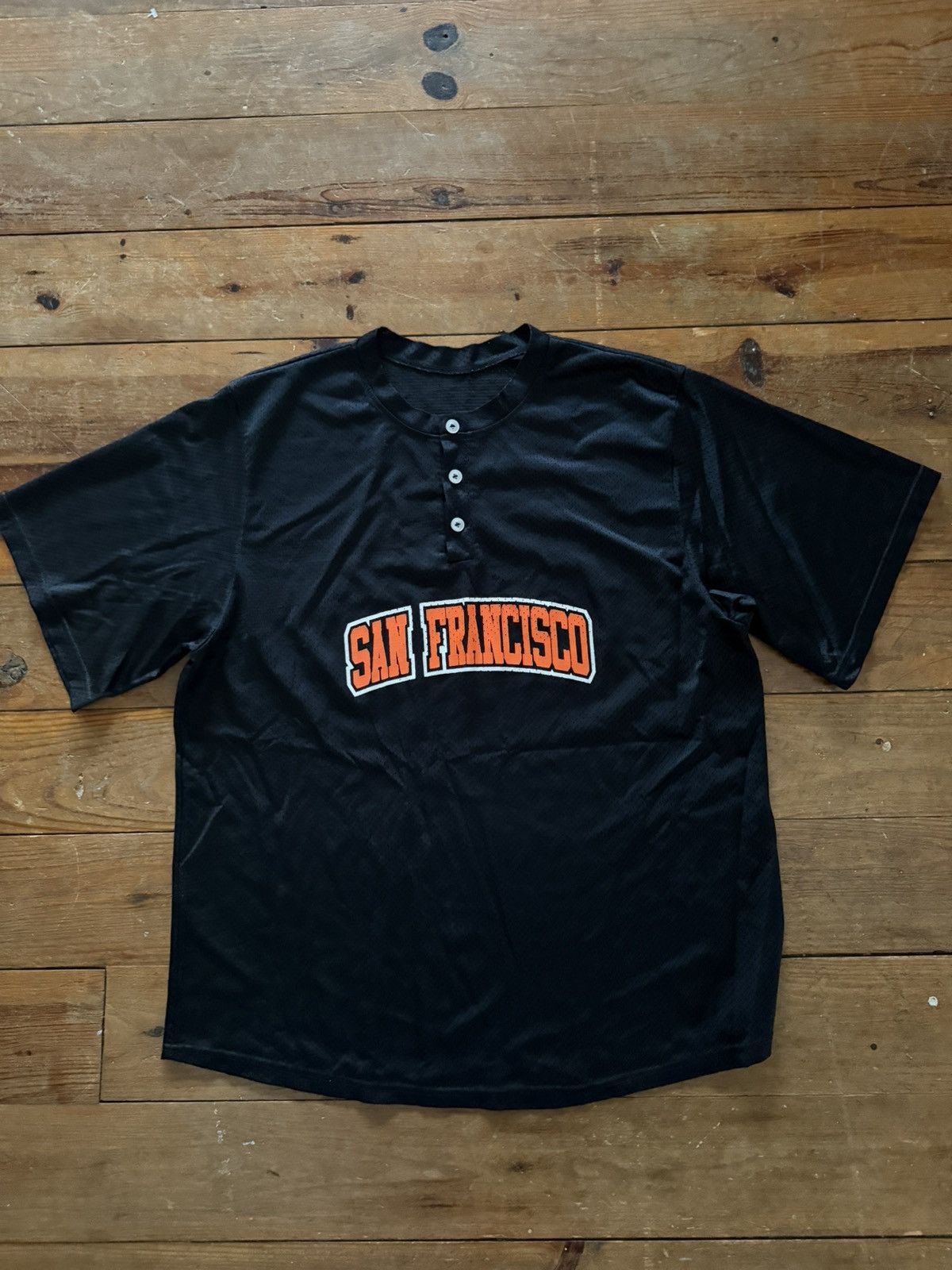 Vintage VINTAGE SAN FRANCISCO GIANTS BASEBALL MESH JERSEY Size US XL / EU 56 / 4 - 1 Thumbnail