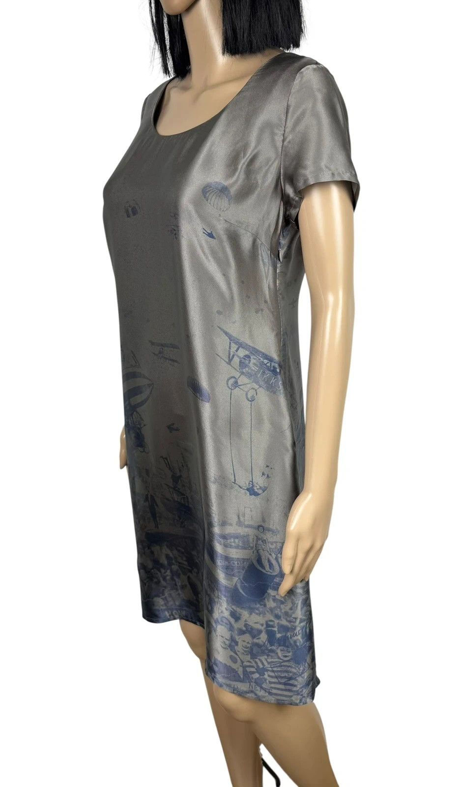 Other Ikks Silk Printed Dress size 36 Size S / US 4 / IT 40 - 7 Thumbnail