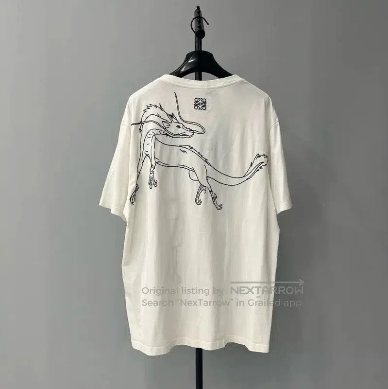 Loewe Loewe Summer White Cotton Short Sleeve Shirt . Size XS / US 0-2 / IT 36-38 - 2 Thumbnail
