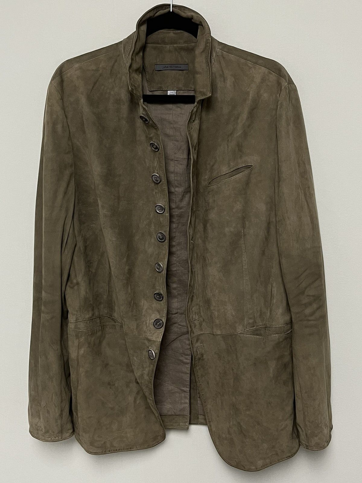 John Varvatos Suede Woodward jacket. 52 Size US L / EU 52-54 / 3 - 3 Thumbnail