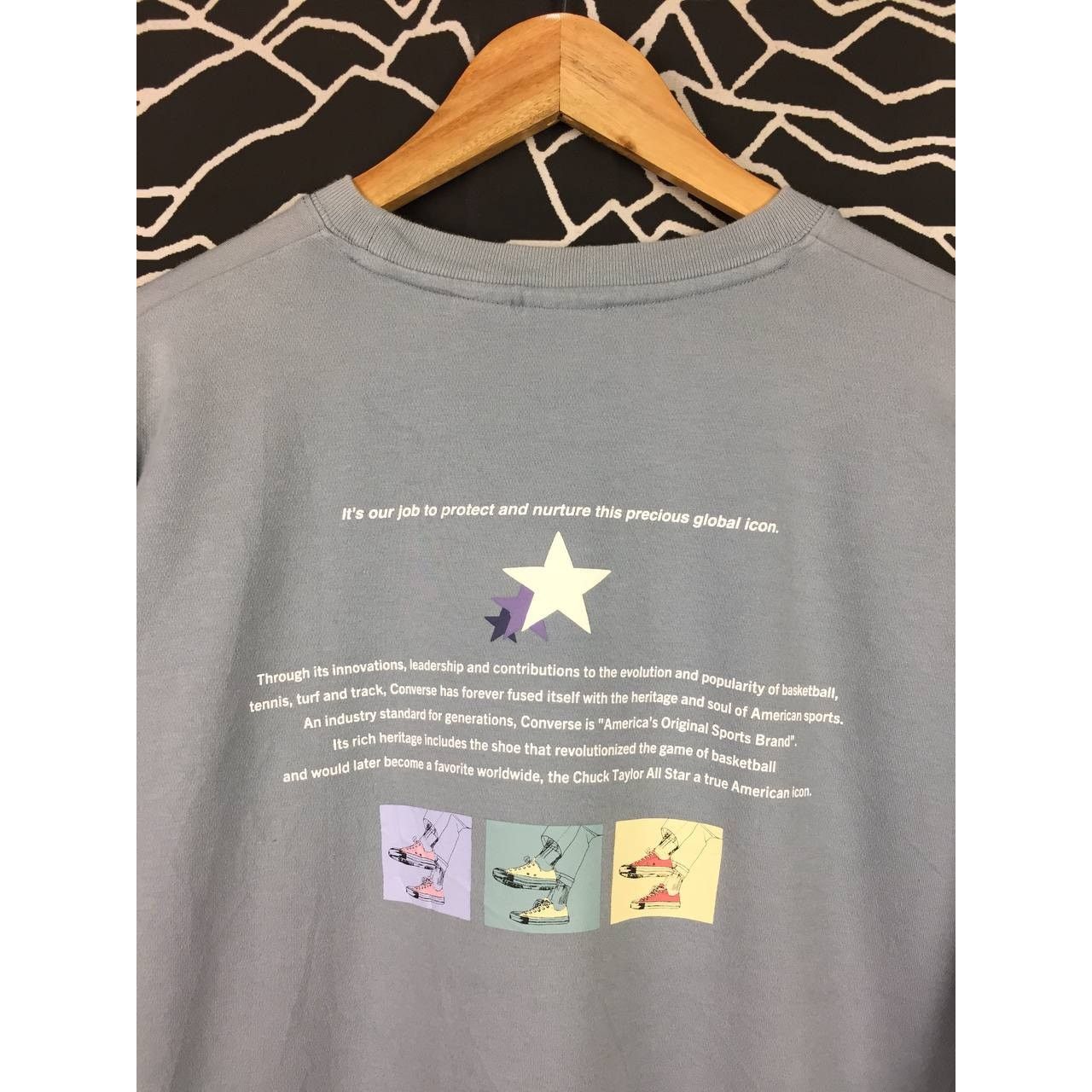 Converse × Vintage Converse America's Original Sport Brand Longsleeve Tee Size US M / EU 48-50 / 2 - 3 Thumbnail