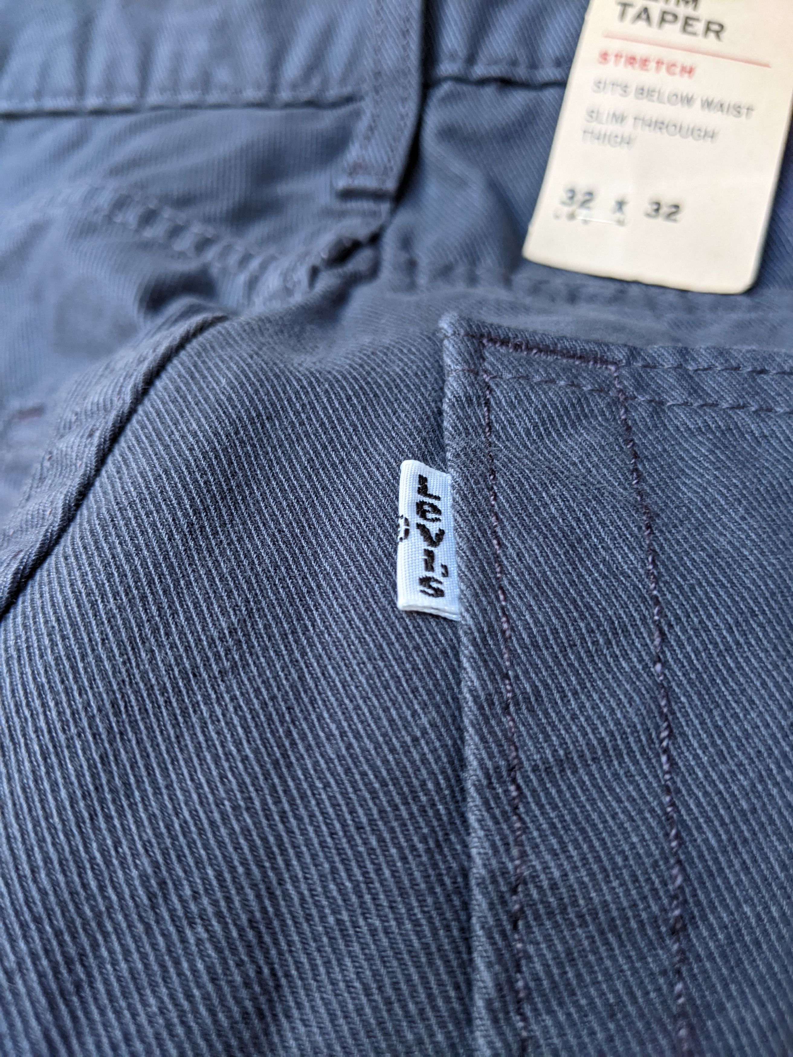 Levi's NEW* Levis 512 Slim Taper Jeans Denim with Tags W32 L32 Size US 34 / EU 50 - 9 Thumbnail