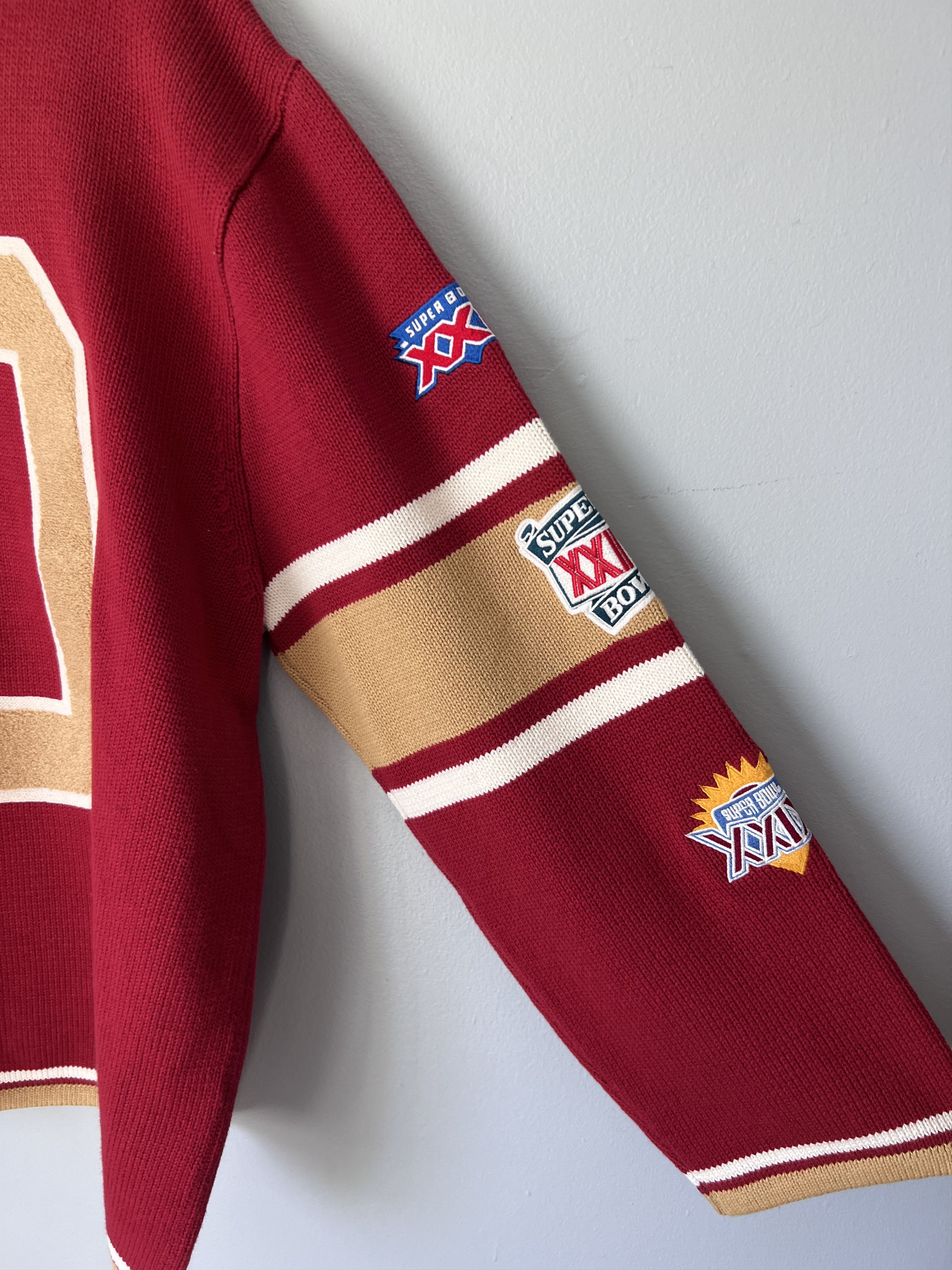 Kith × NFL Kith NFL San Francisco 49ers Jerry Rice Beau Knit Sweater Size US XL / EU 56 / 4 - 6 Thumbnail