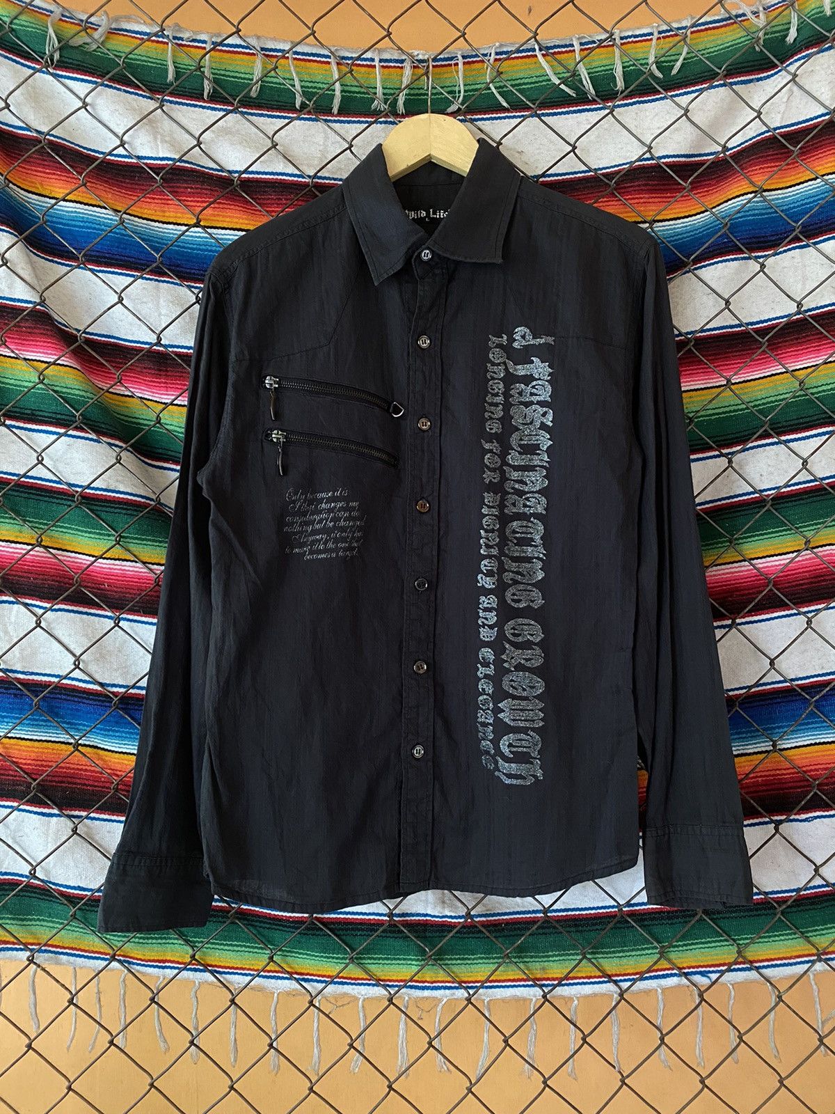Hysteric Glamour Y2k Wild Life ifsixwasnine punk shirt Size US L / EU 52-54 / 3 - 1 Thumbnail