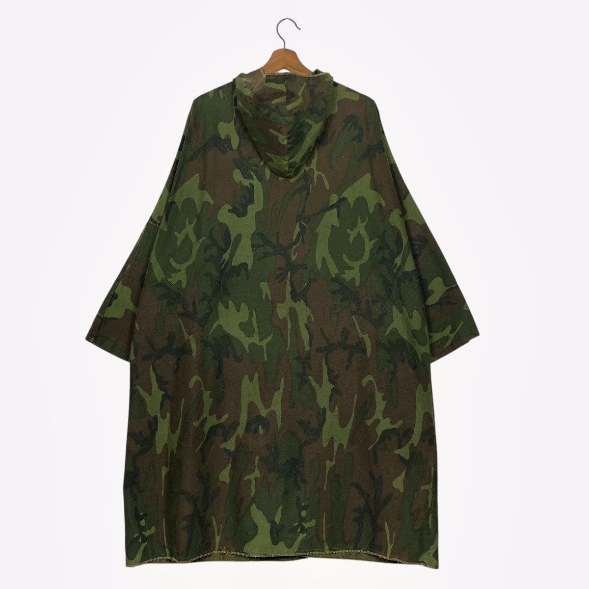 Other Vintage US Army Camouflage Hooded Long Coat Size US L / EU 52-54 / 3 - 8 Thumbnail