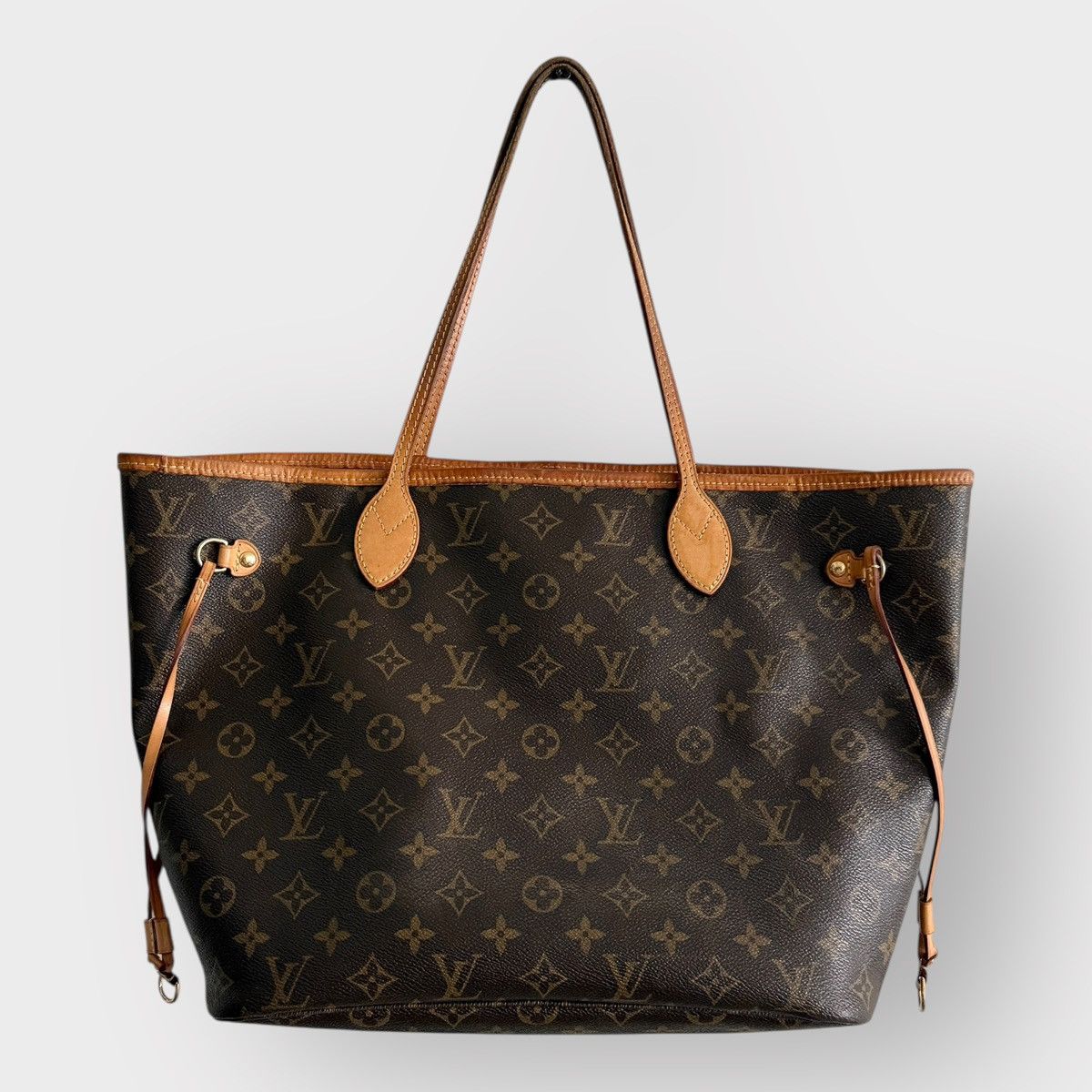 Steal! Louis Vuitton Monogram Neverfull Mm Tote Bag in Brown, Women's