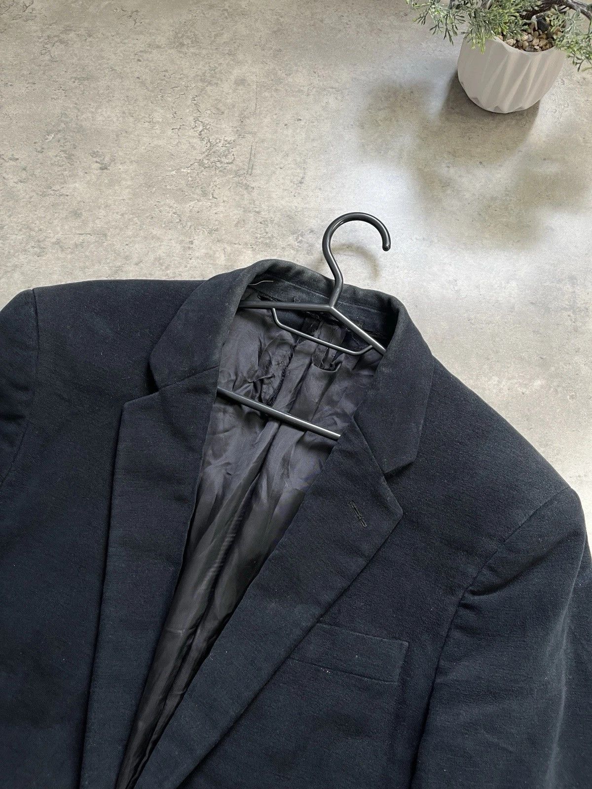 Helmut Lang Archive Helmut Lang Black Velour Blazer Size US M / EU 48-50 / 2 - 6 Thumbnail