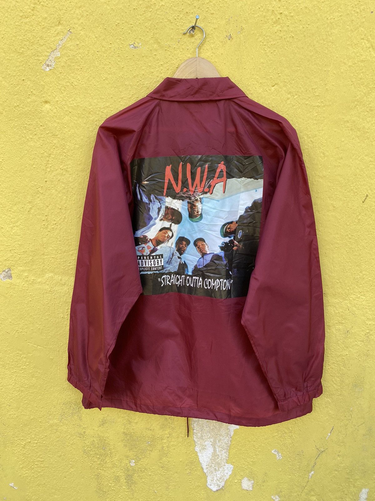 Rap Tees × Vintage Vintage Nwa windbreaker jacket Size US XL / EU 56 / 4 - 17 Thumbnail