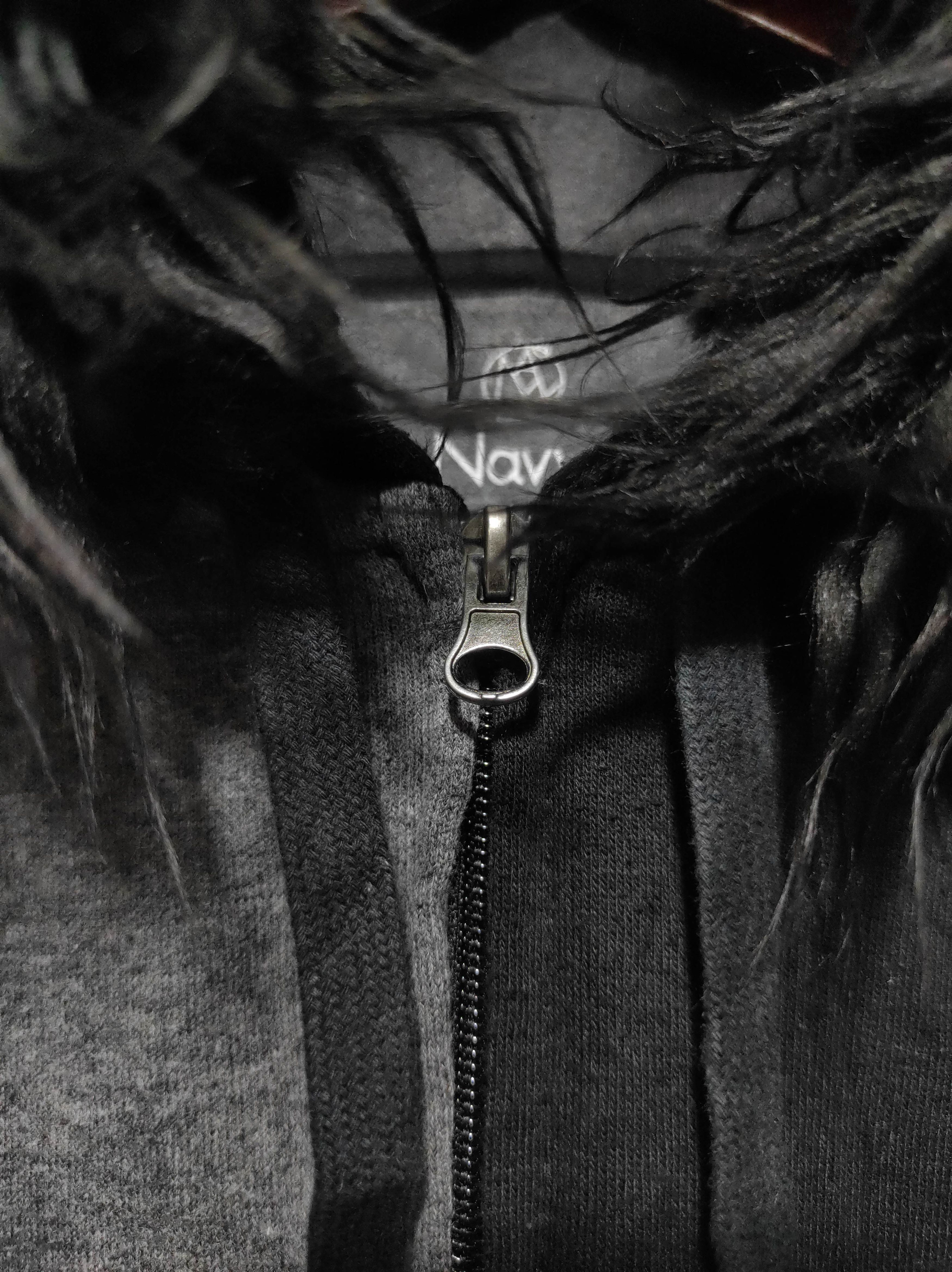 Hysteric Glamour Navy Zip Fur Hoodie i6w9 LBG style Size US M / EU 48-50 / 2 - 4 Thumbnail