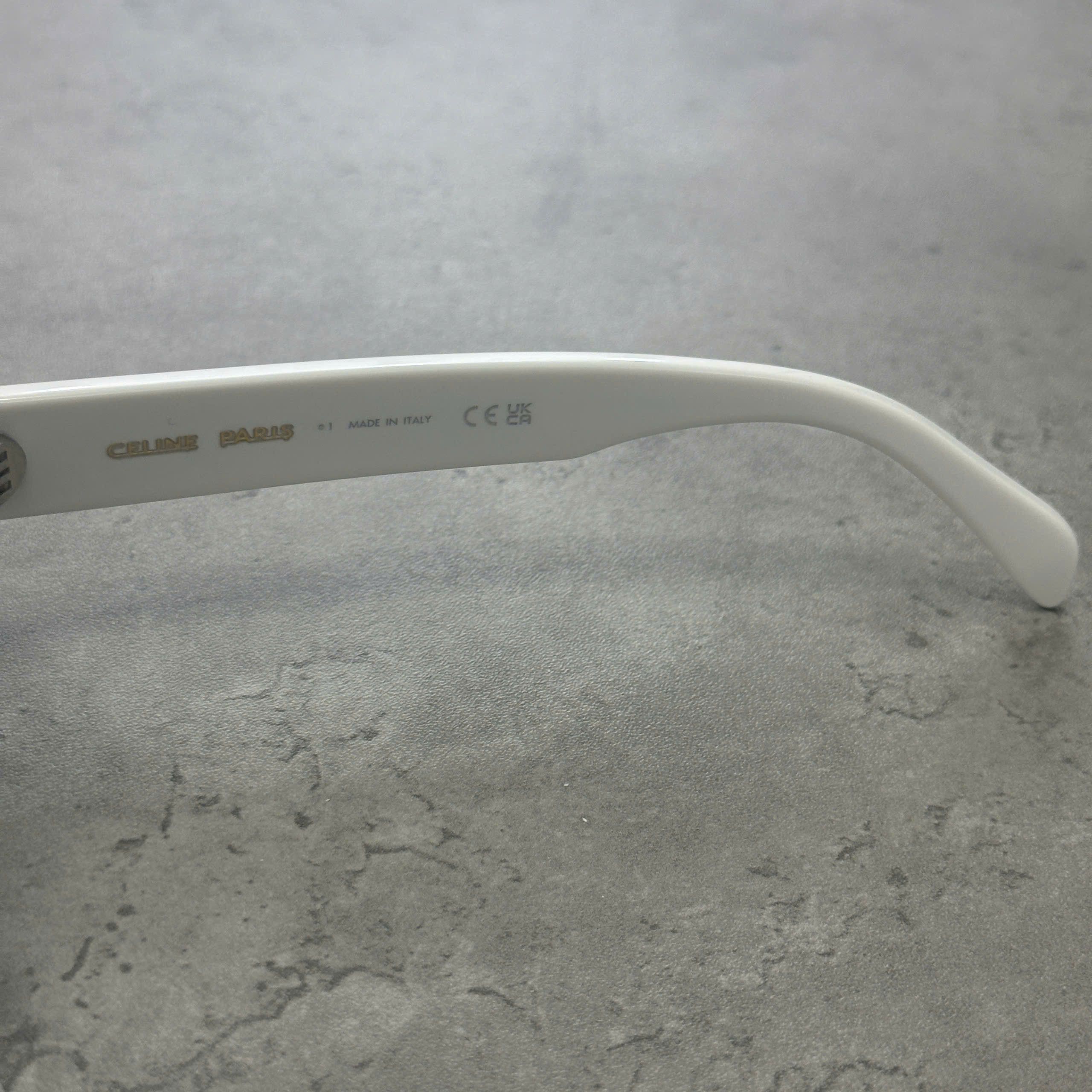 Celine CELINE Oval Sunglasses WHITE Size ONE SIZE - 4 Thumbnail
