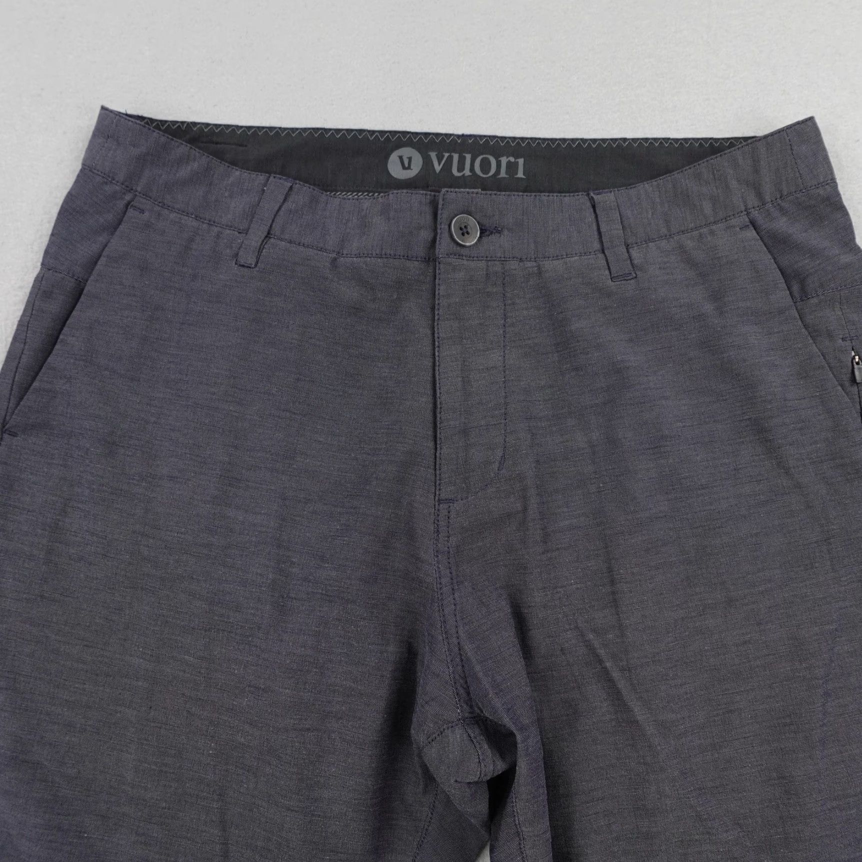Vuori Vuori Pants Mens 32x32 Gray Performance Chino Slim Straight Stretch Golf Flex Pants - Mens Adjustable Inseam 32 Size US 32 / EU 48 - 2 Thumbnail